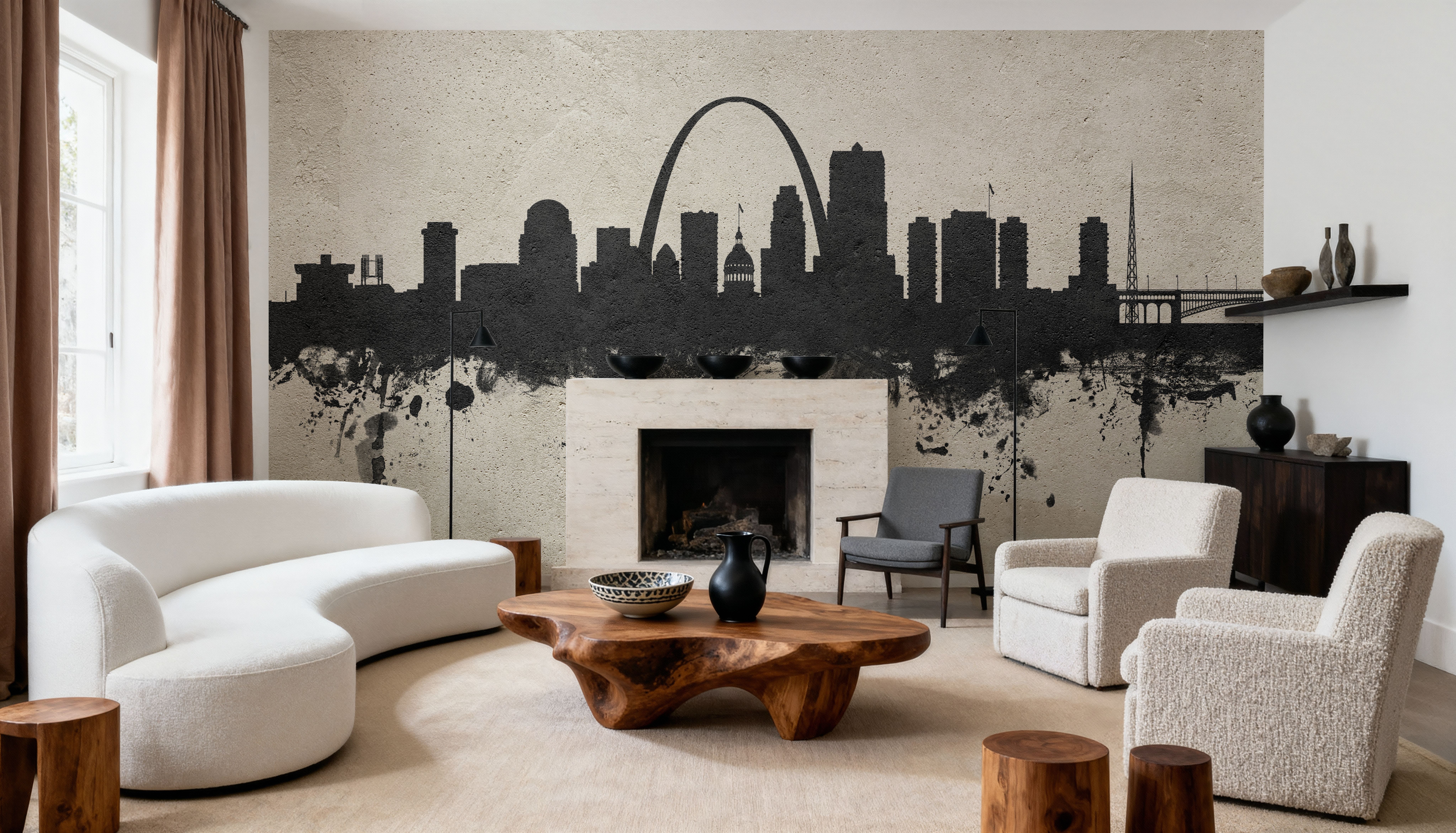 St Louis Missouri Skyline Concrete