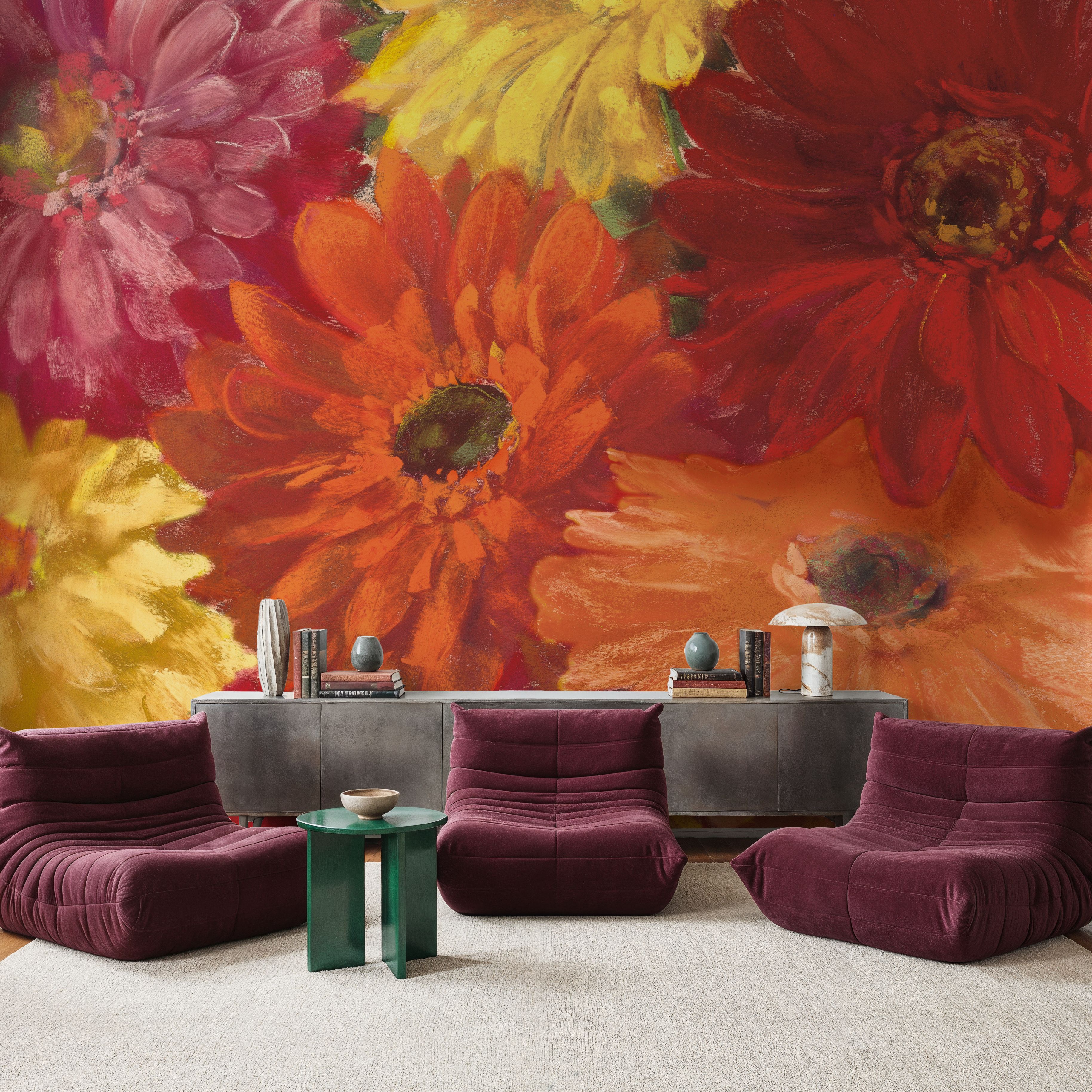 Bountiful Gerberas Square I