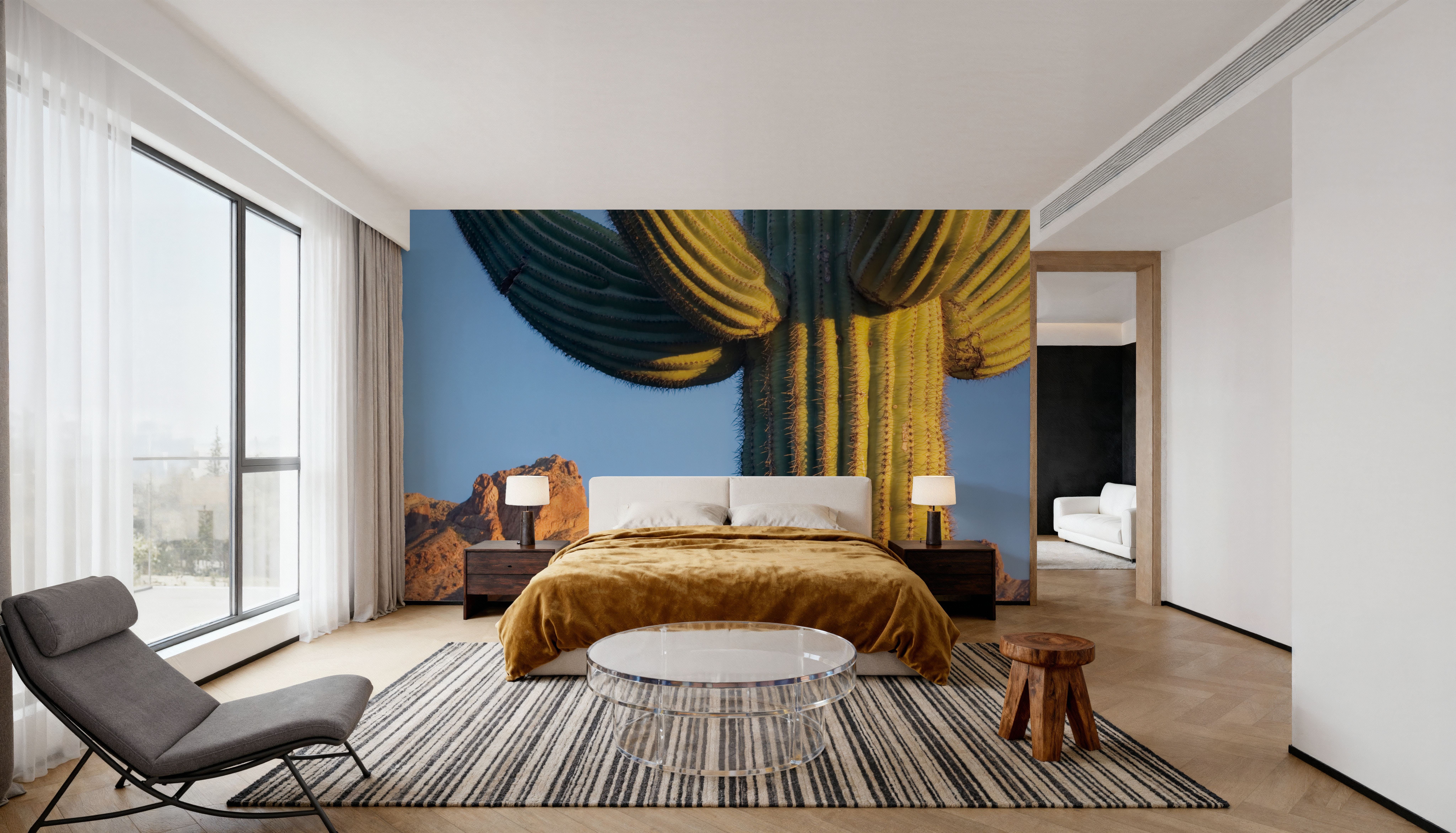 Sonoran Saguaro, Behang