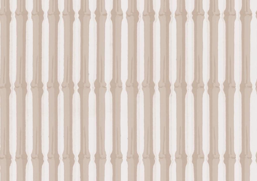 Bamboo Stripes, Blush
