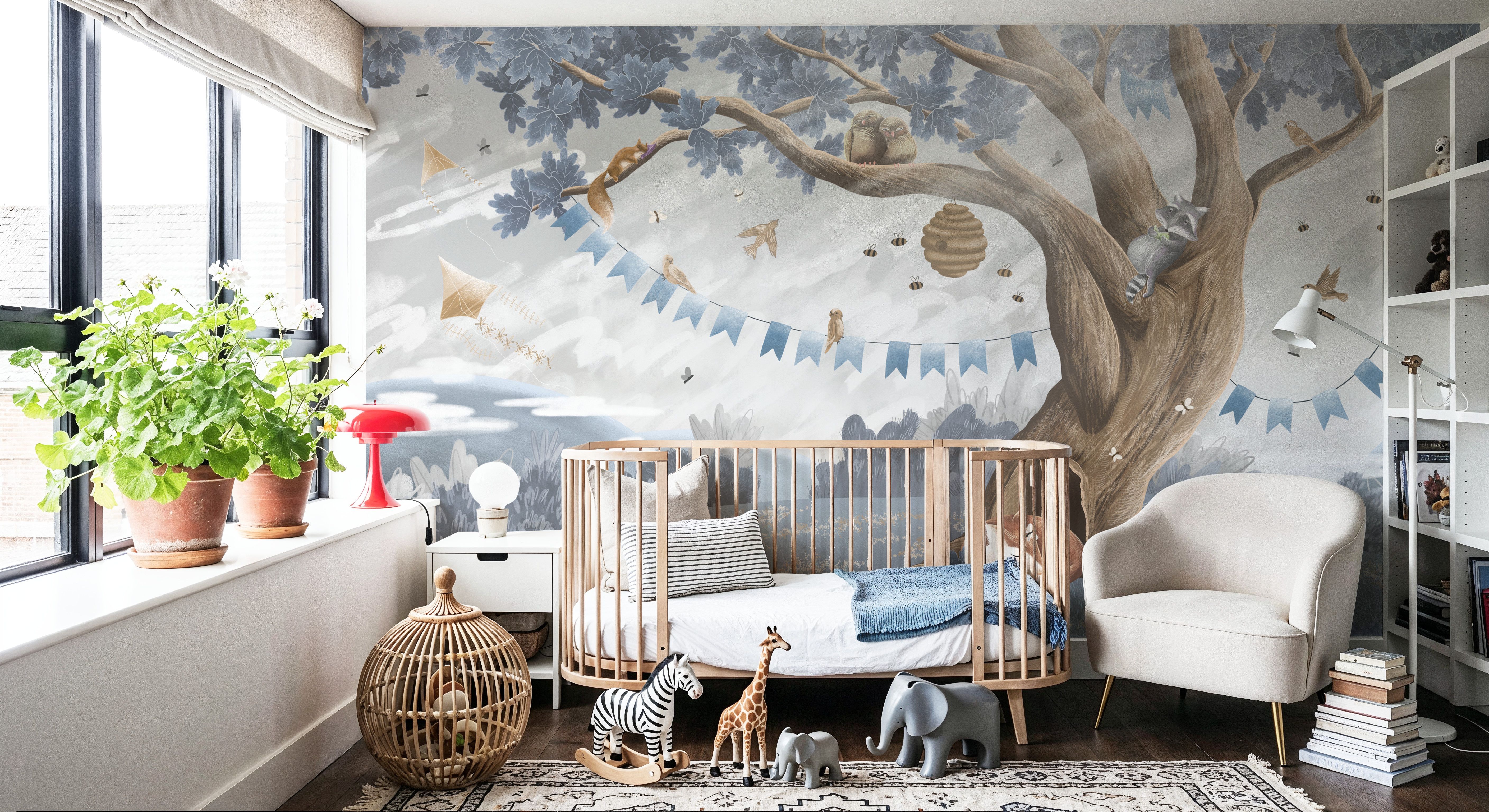 Oak Hill Slumber, Sky Blue