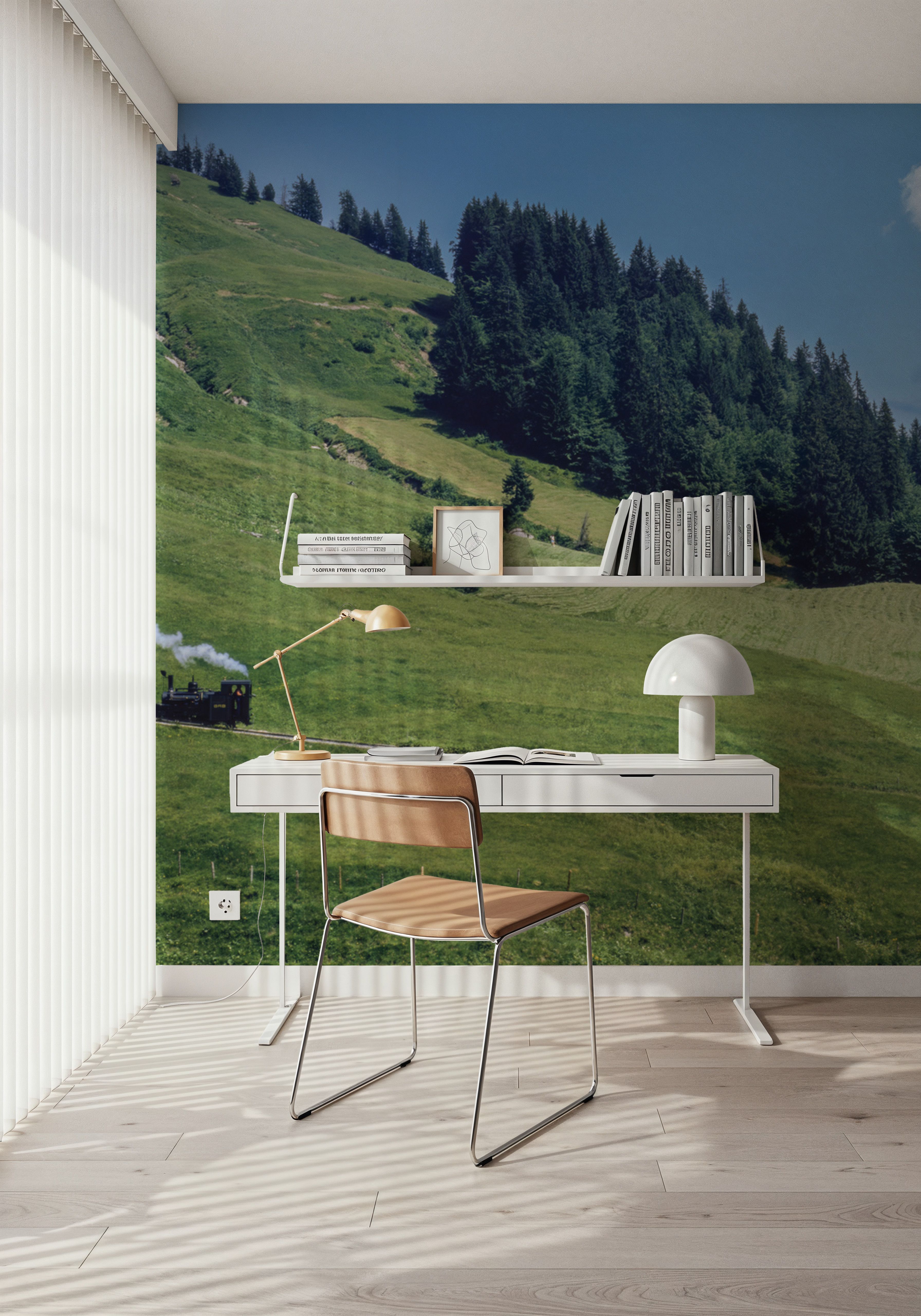 Mountain Railway Journey