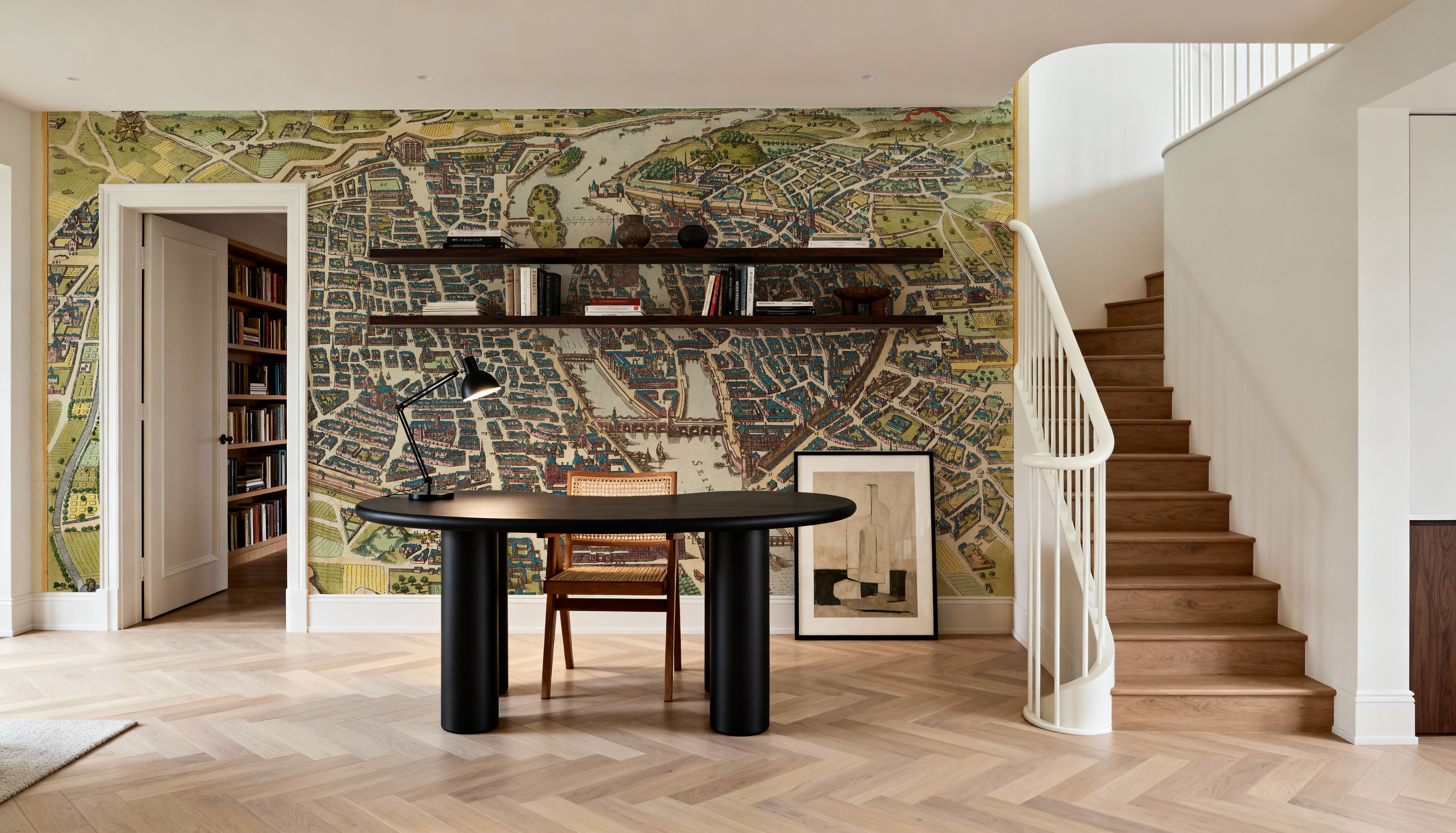 Paris 1620, Wallpaper