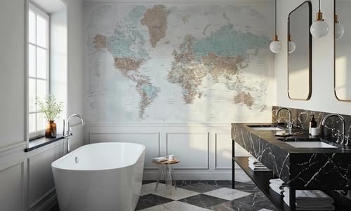 World Map Cities - Colleteh