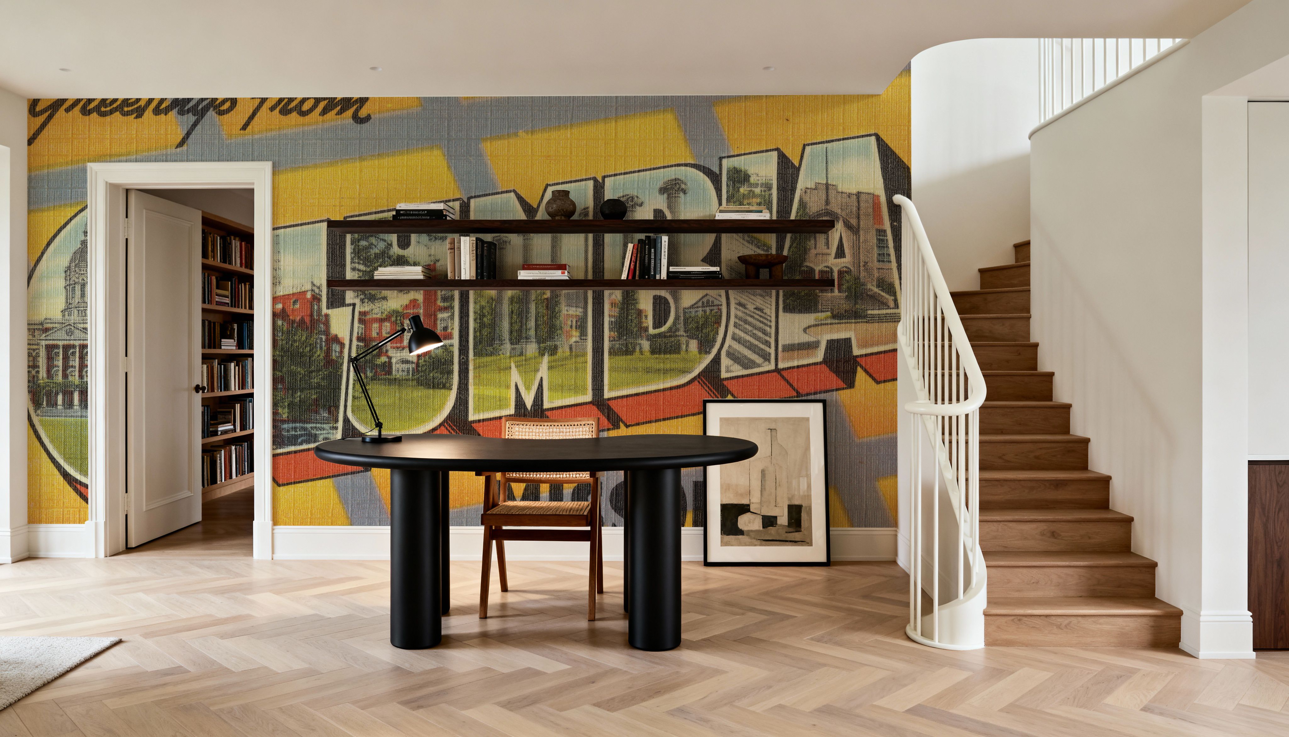 Greetings from Columbia - Screenprint Postcard