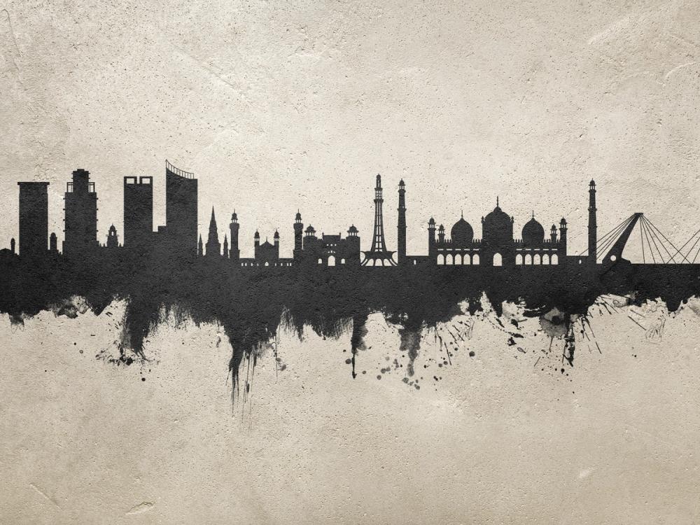 Lahore Pakistan Skyline Concrete