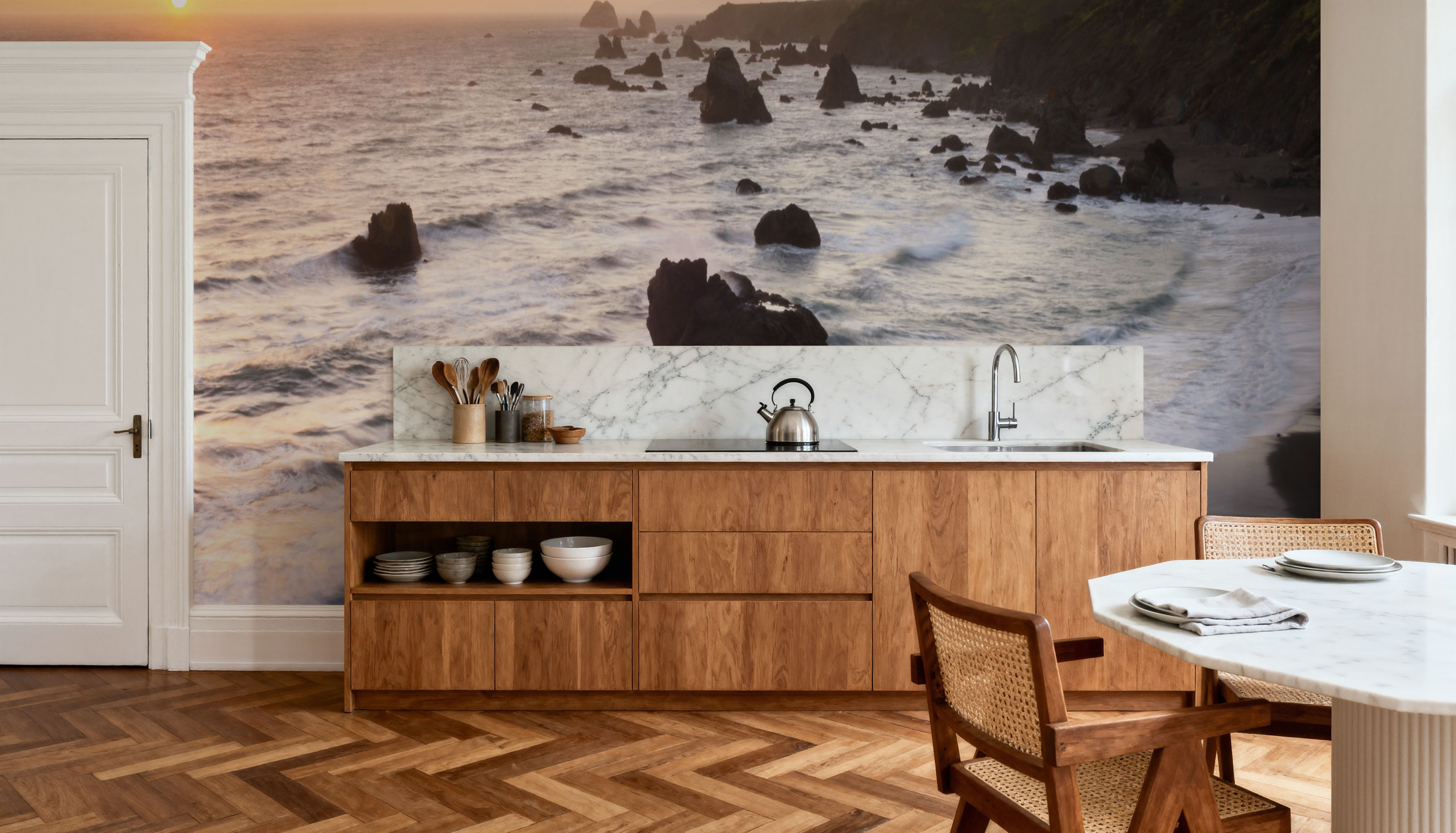 Sonoma Coast Sunset Square