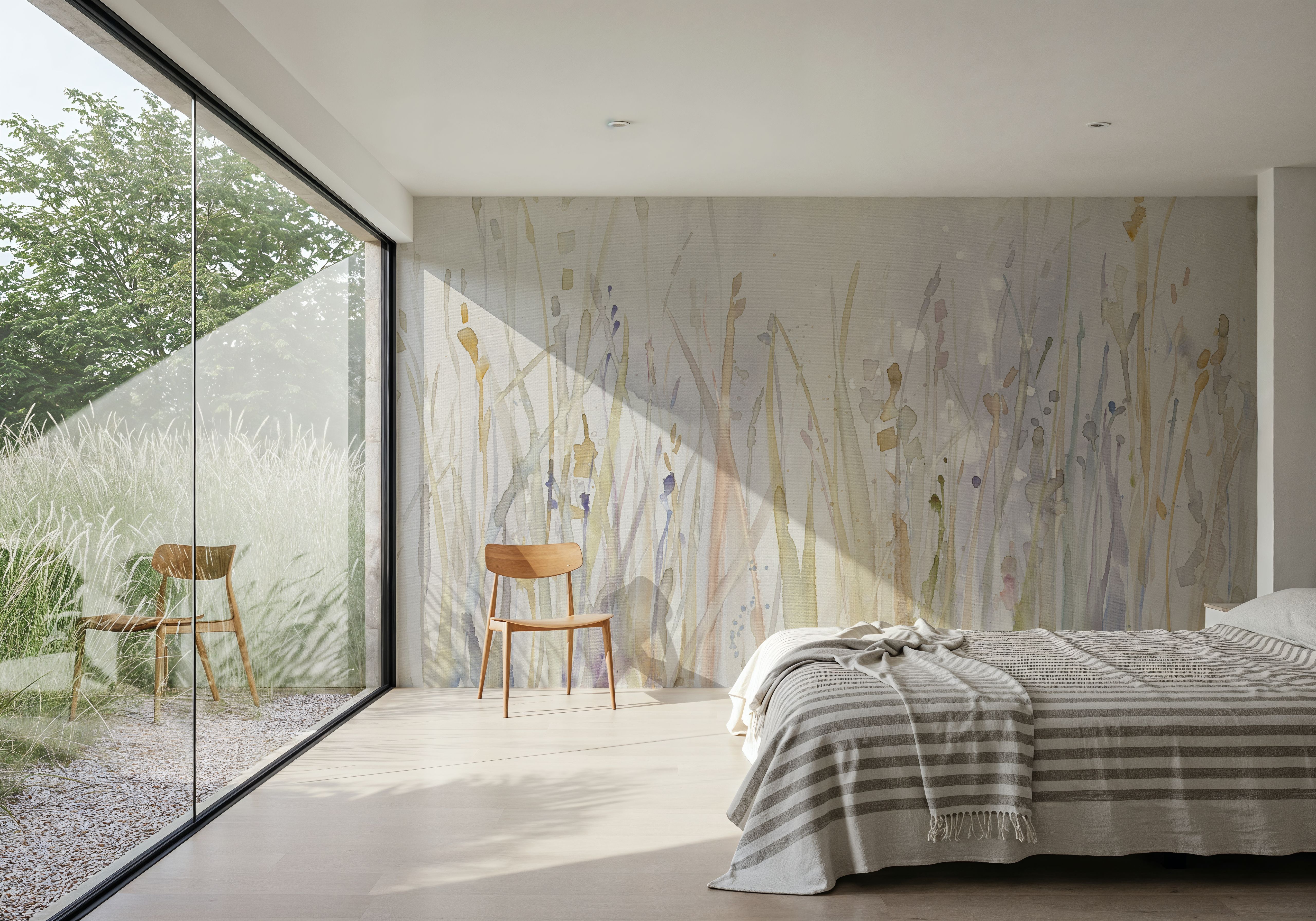 Autumn Grass, Canvas Structure, Ταπετσαρία