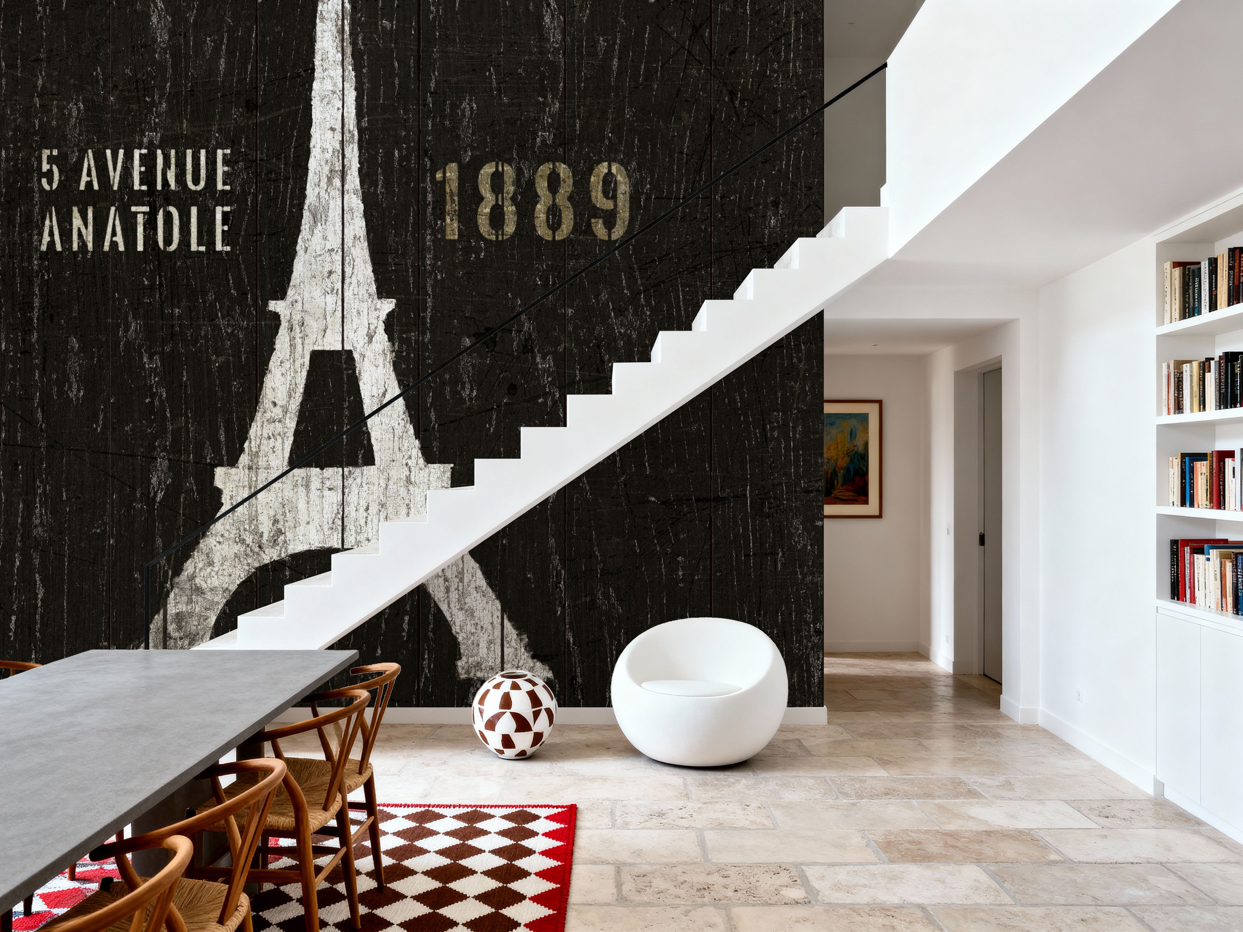 Refurbished Eiffel Tower