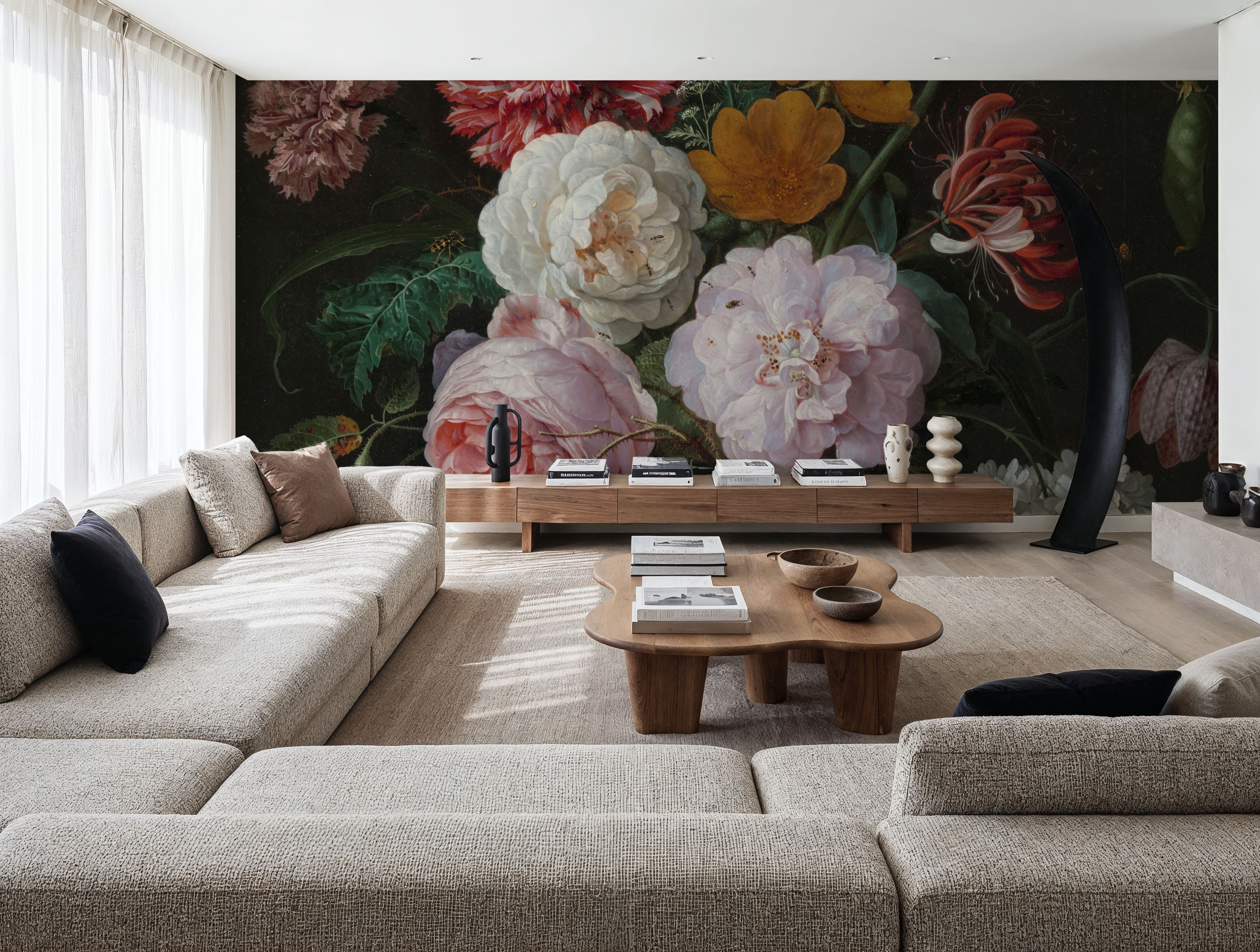 Still Life with Flowers in a Glass Vase