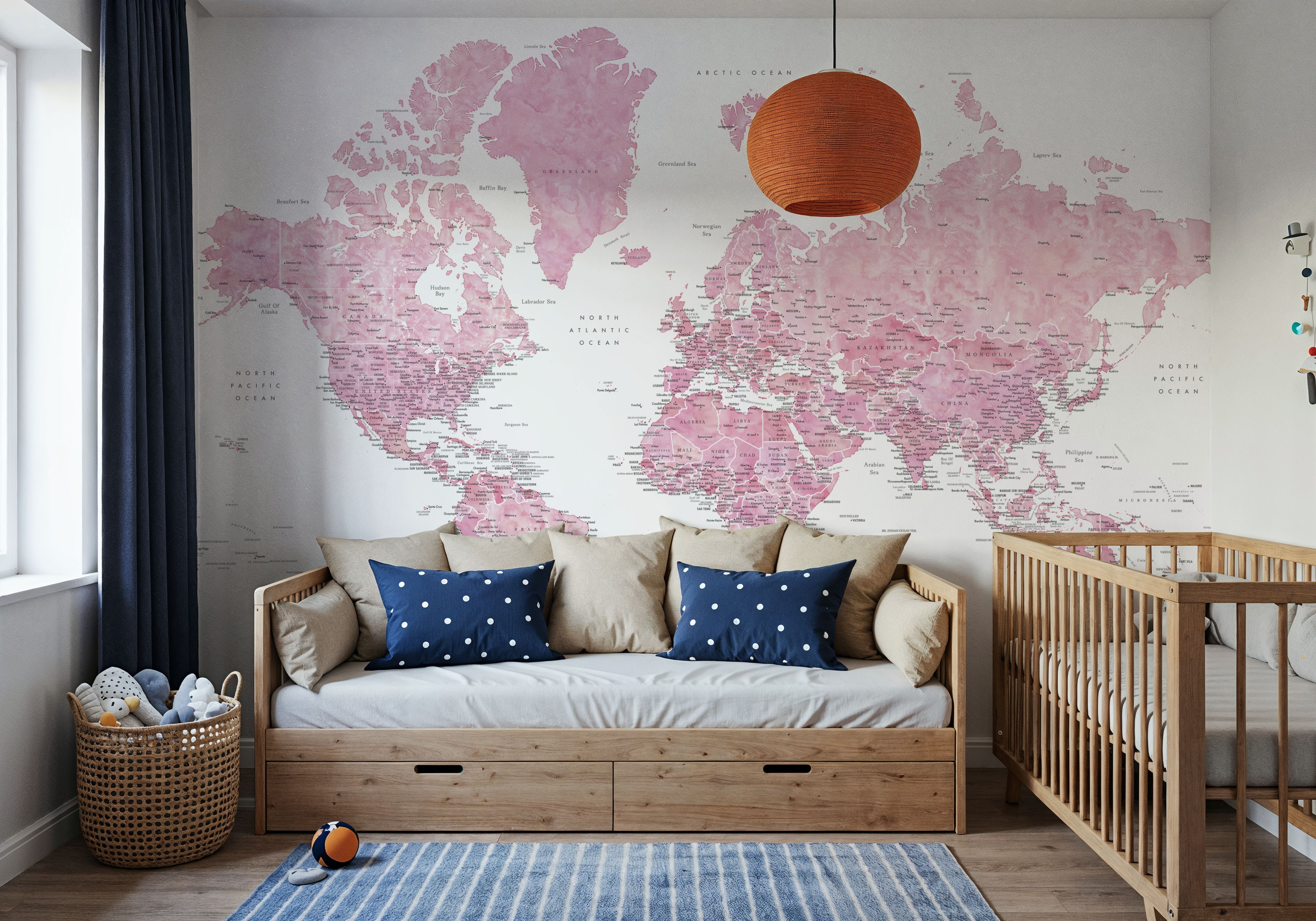 World Map Cities - Damla