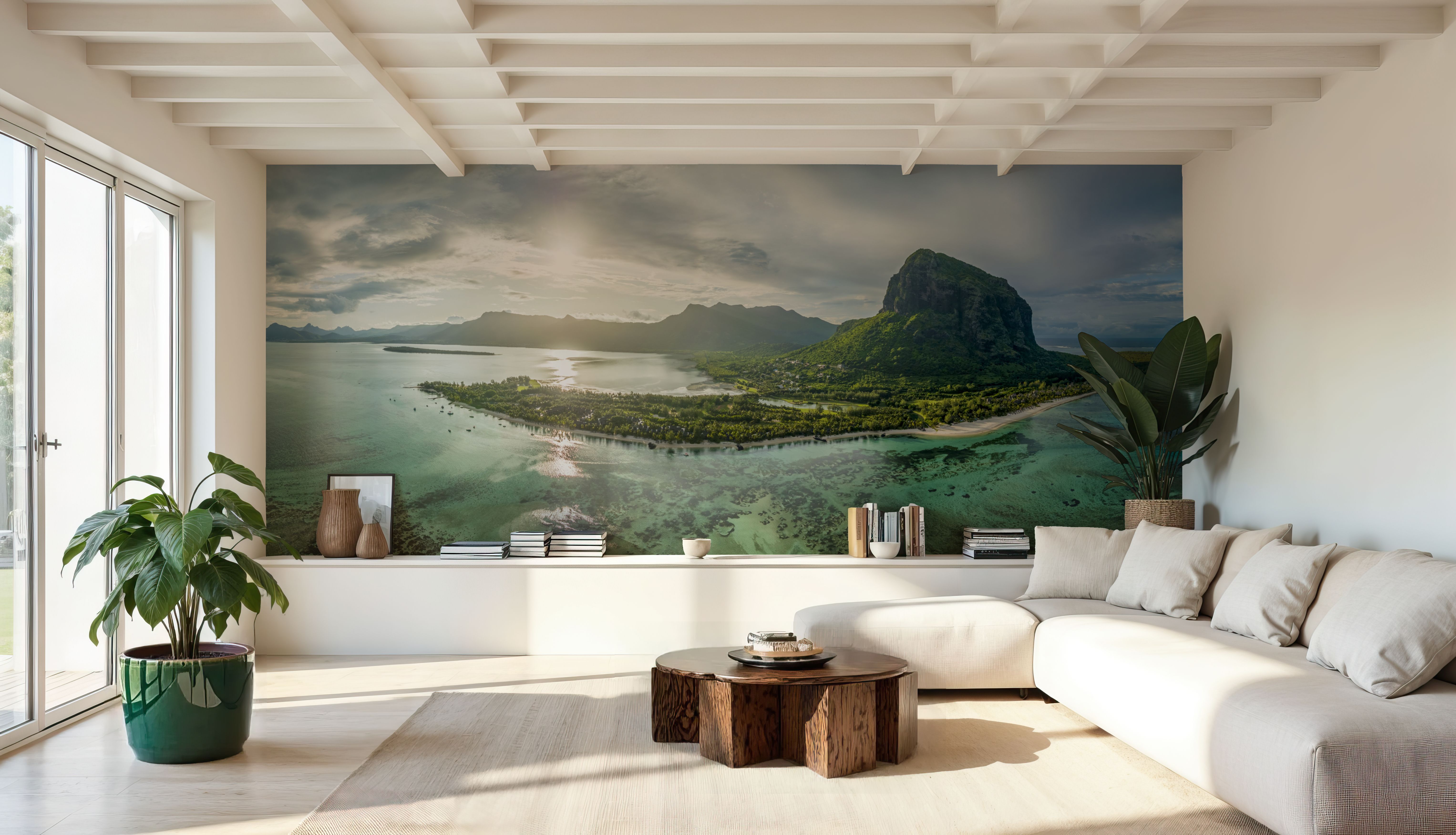 Mauritius Sunrise, Tapeten