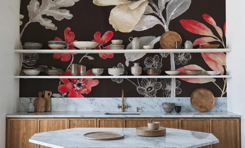 Flora Toile I Dark
