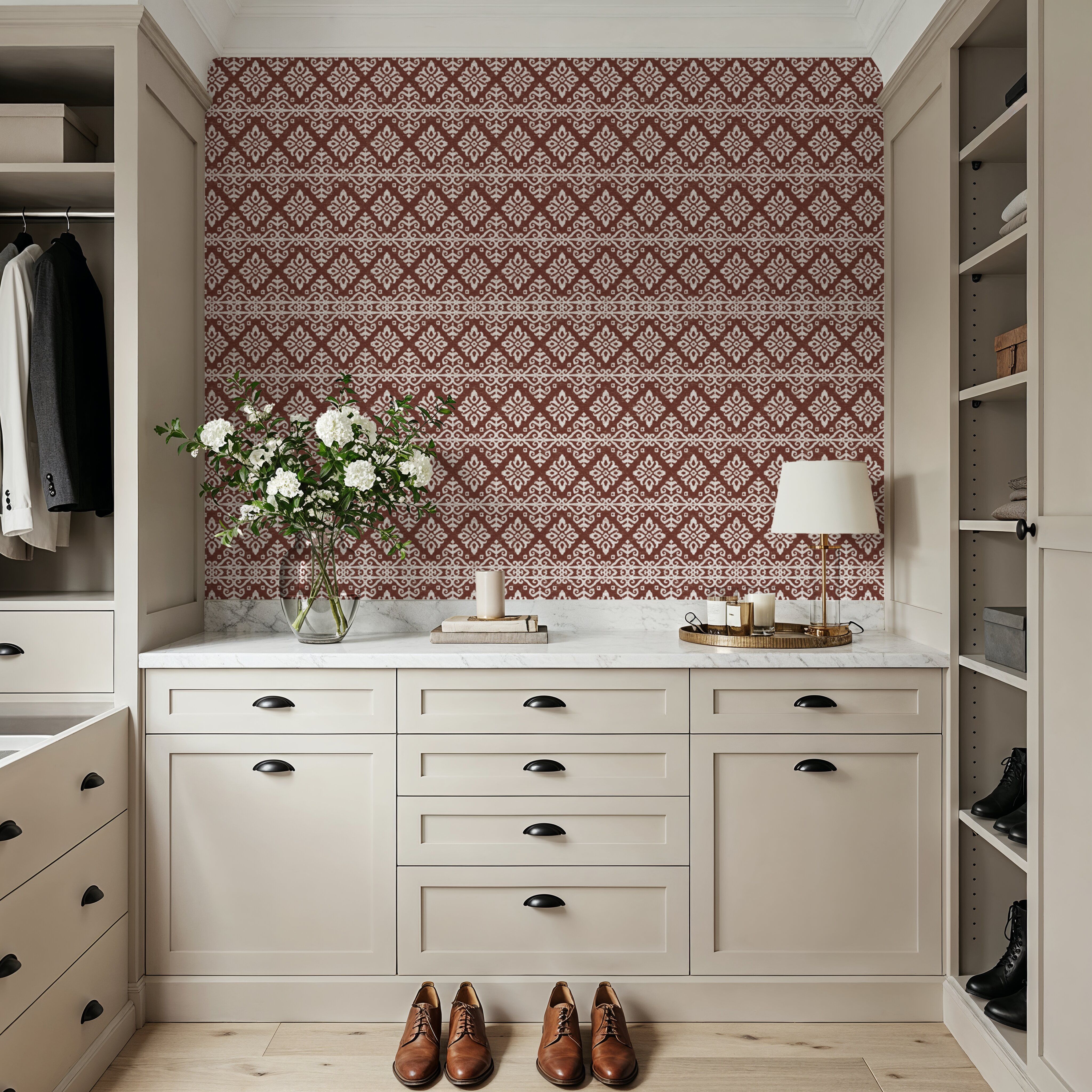 Amadora Squares Brown