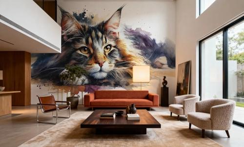 Maine Coon in Repose Blends