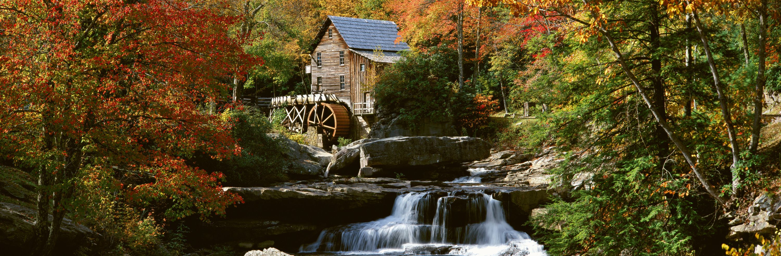 Autumn Watermill Haven