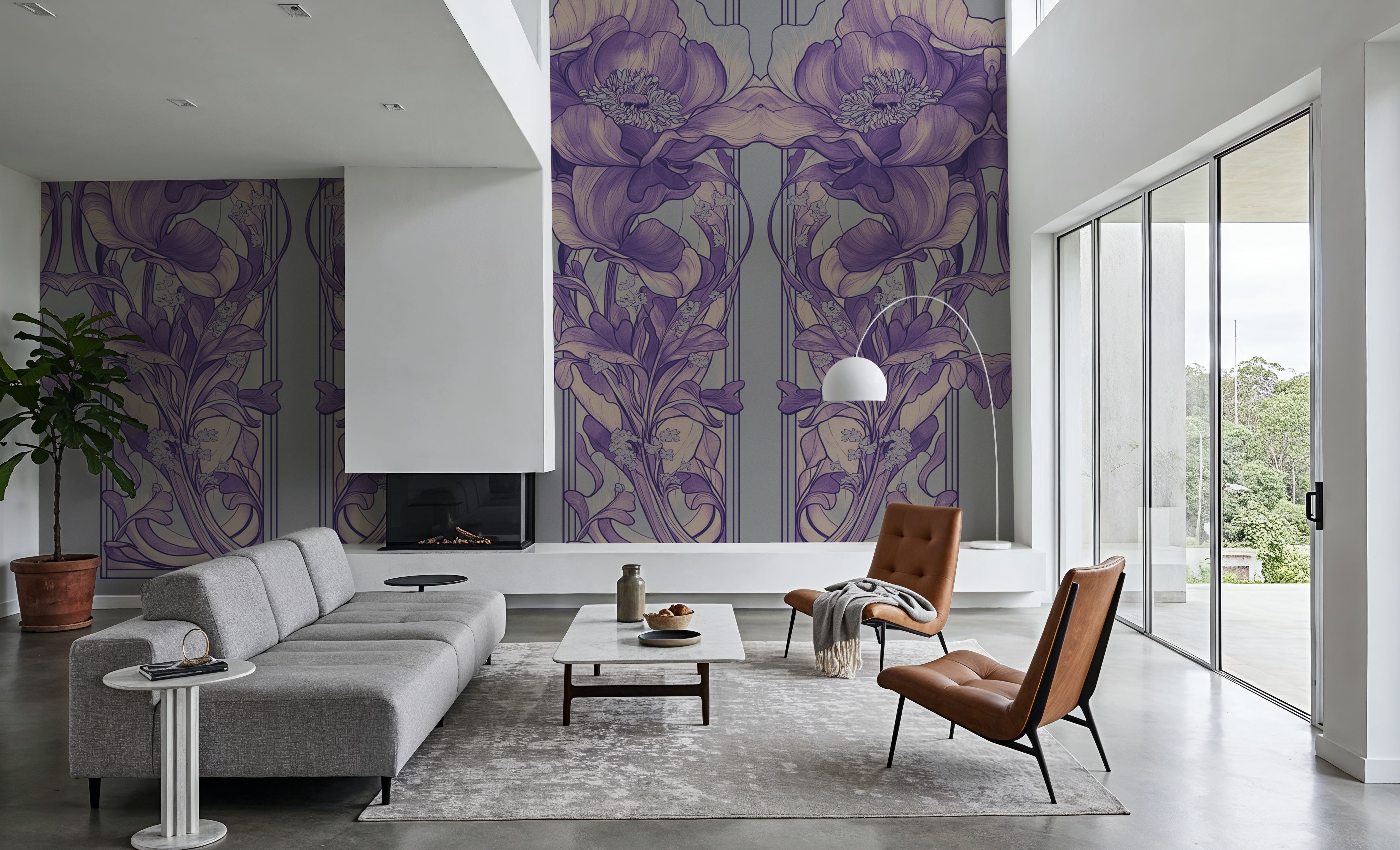 Escaping the Frame Purple