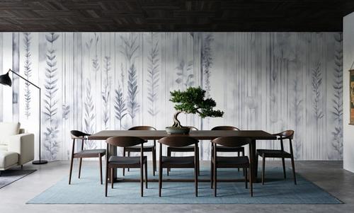 Botanical Wall Blue