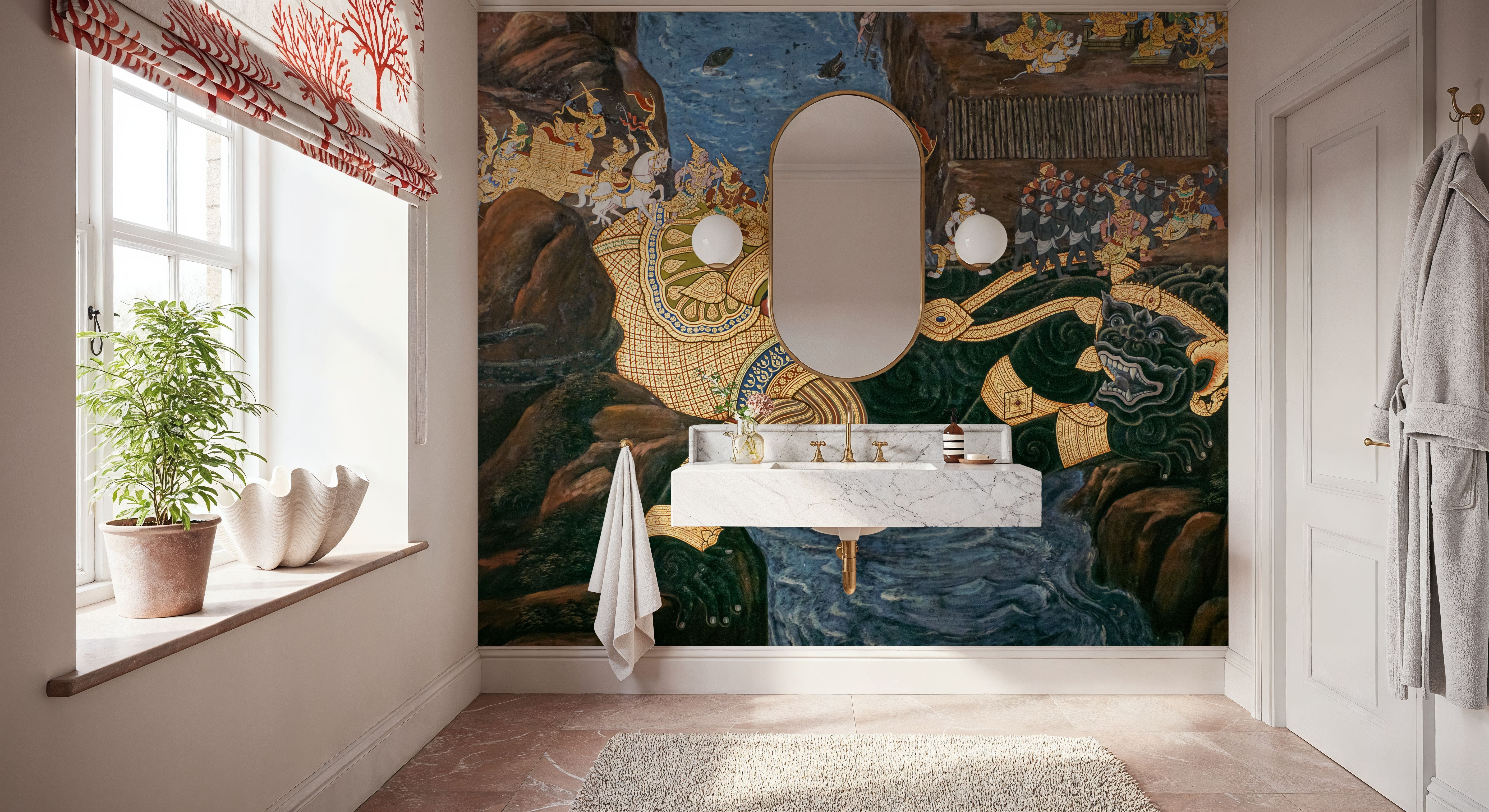 Hanuman, Thai Painting