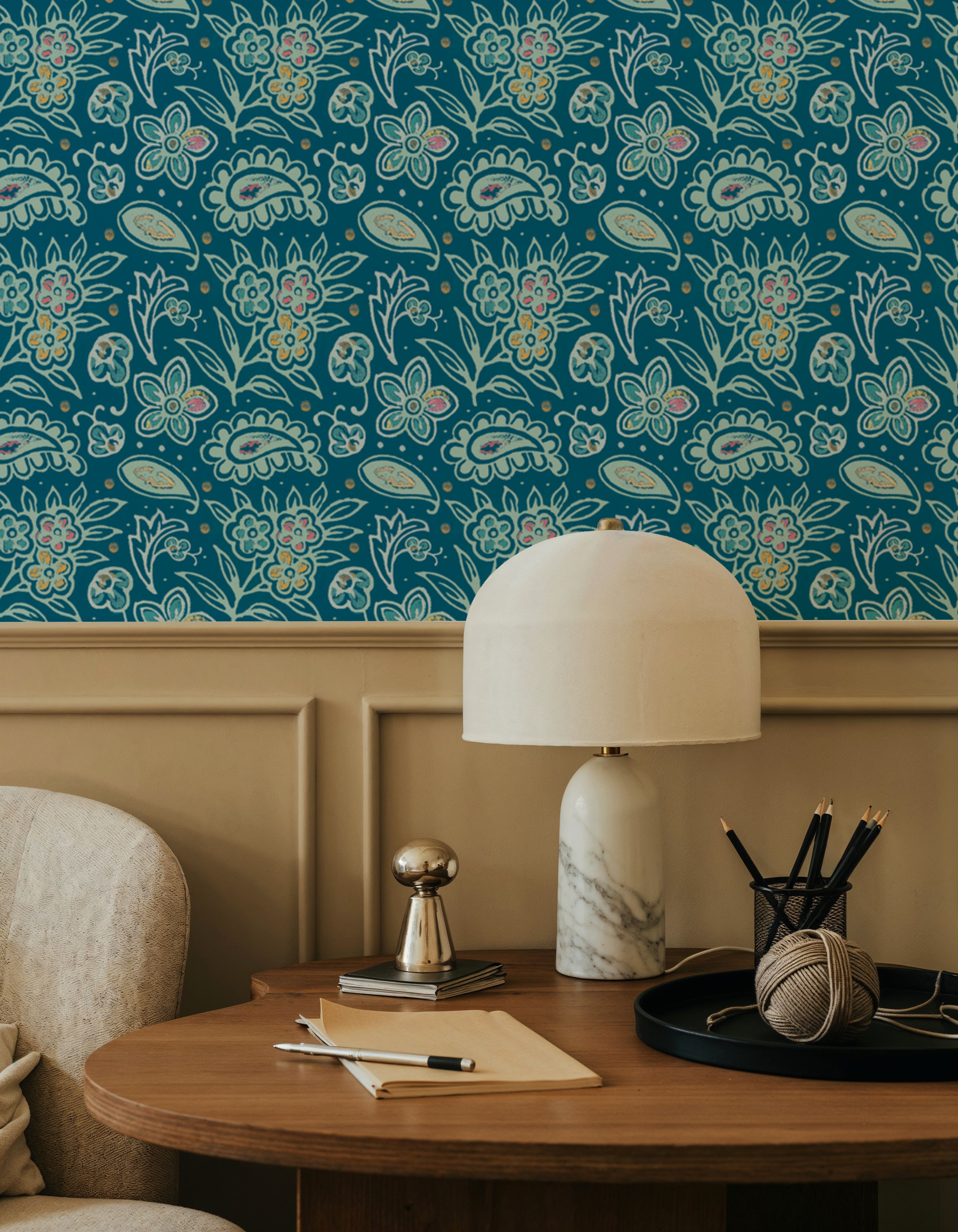 Kala Paisley Blue