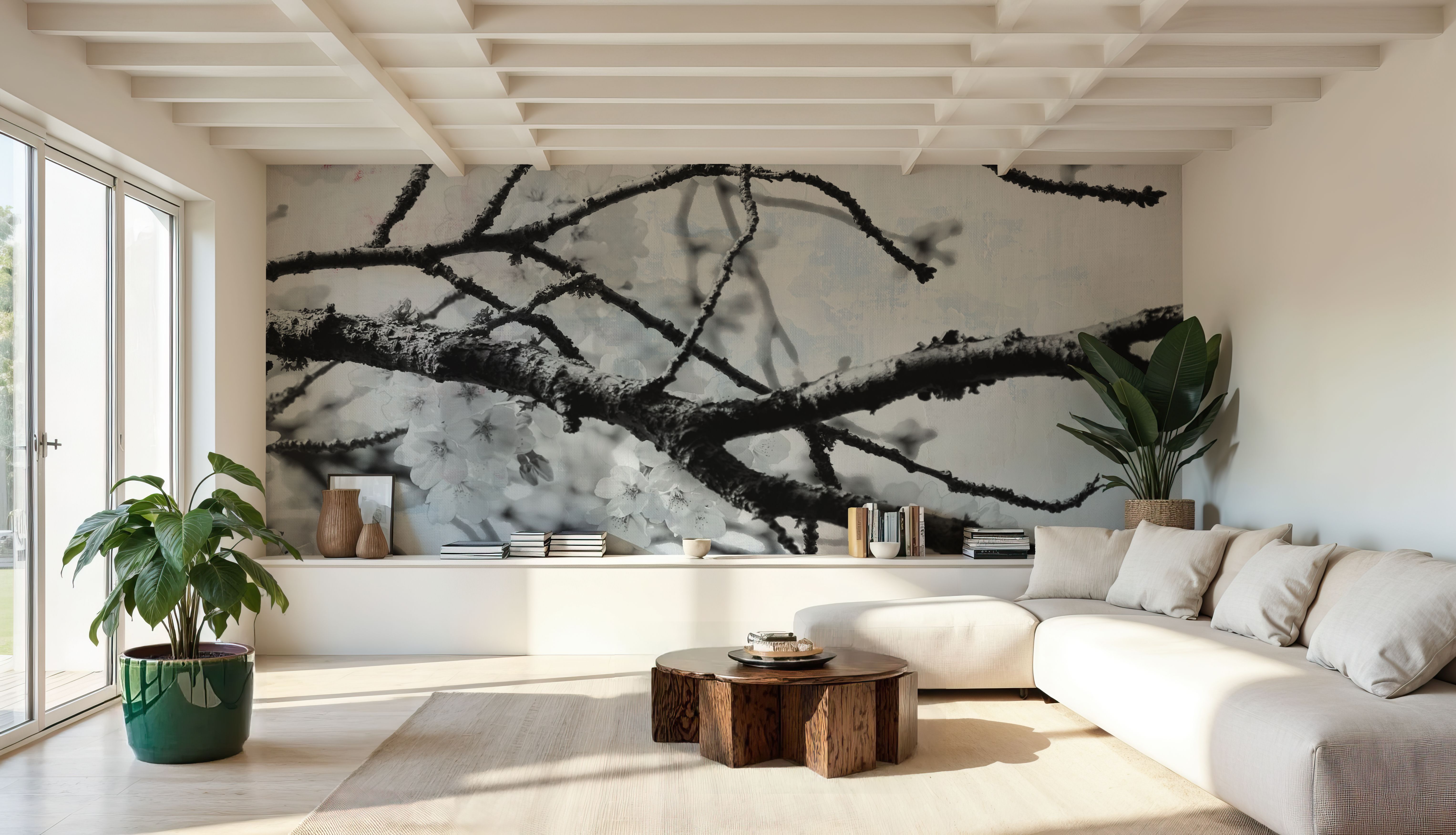 Cherry Blossom Branch, Wallpaper