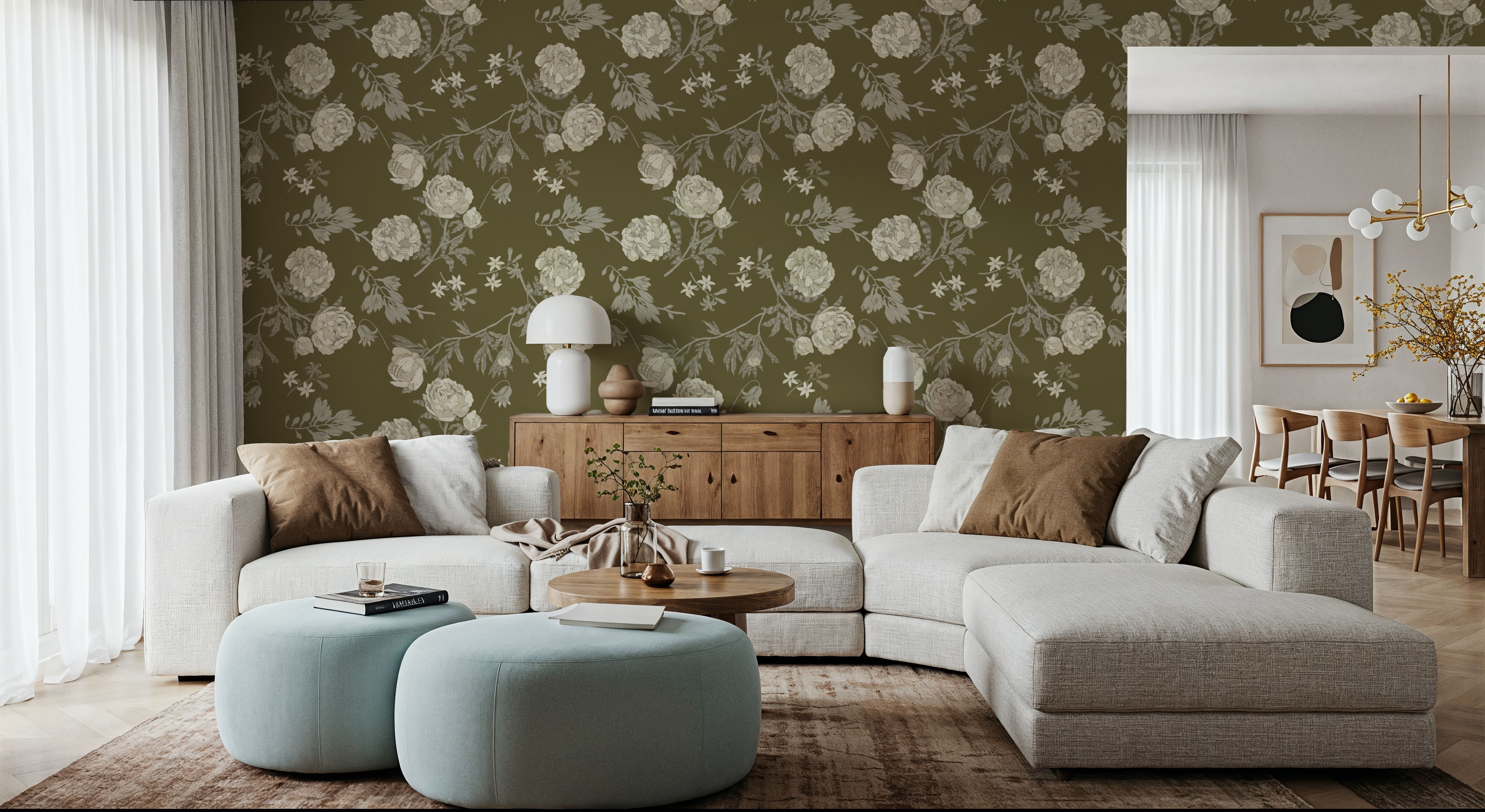 Peony Passion, Khaki