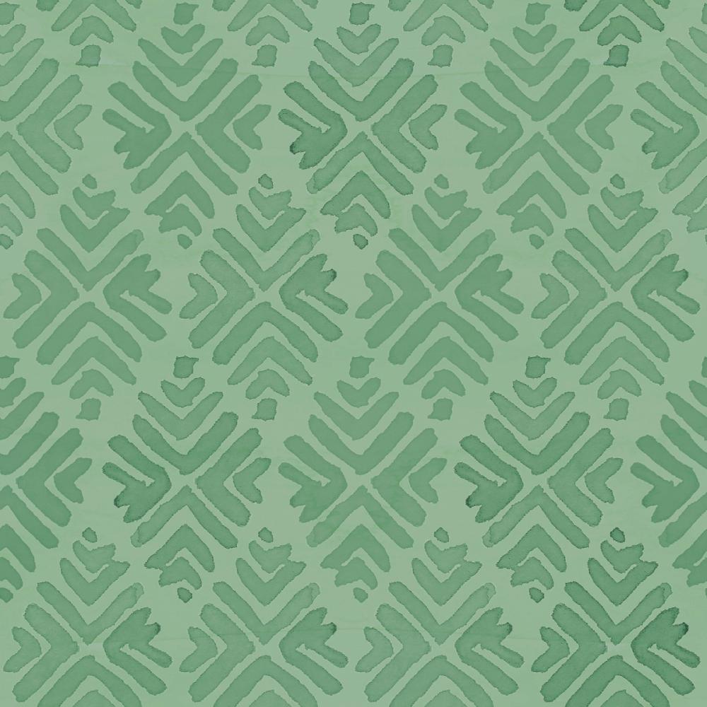 Bohemian Leaves Green