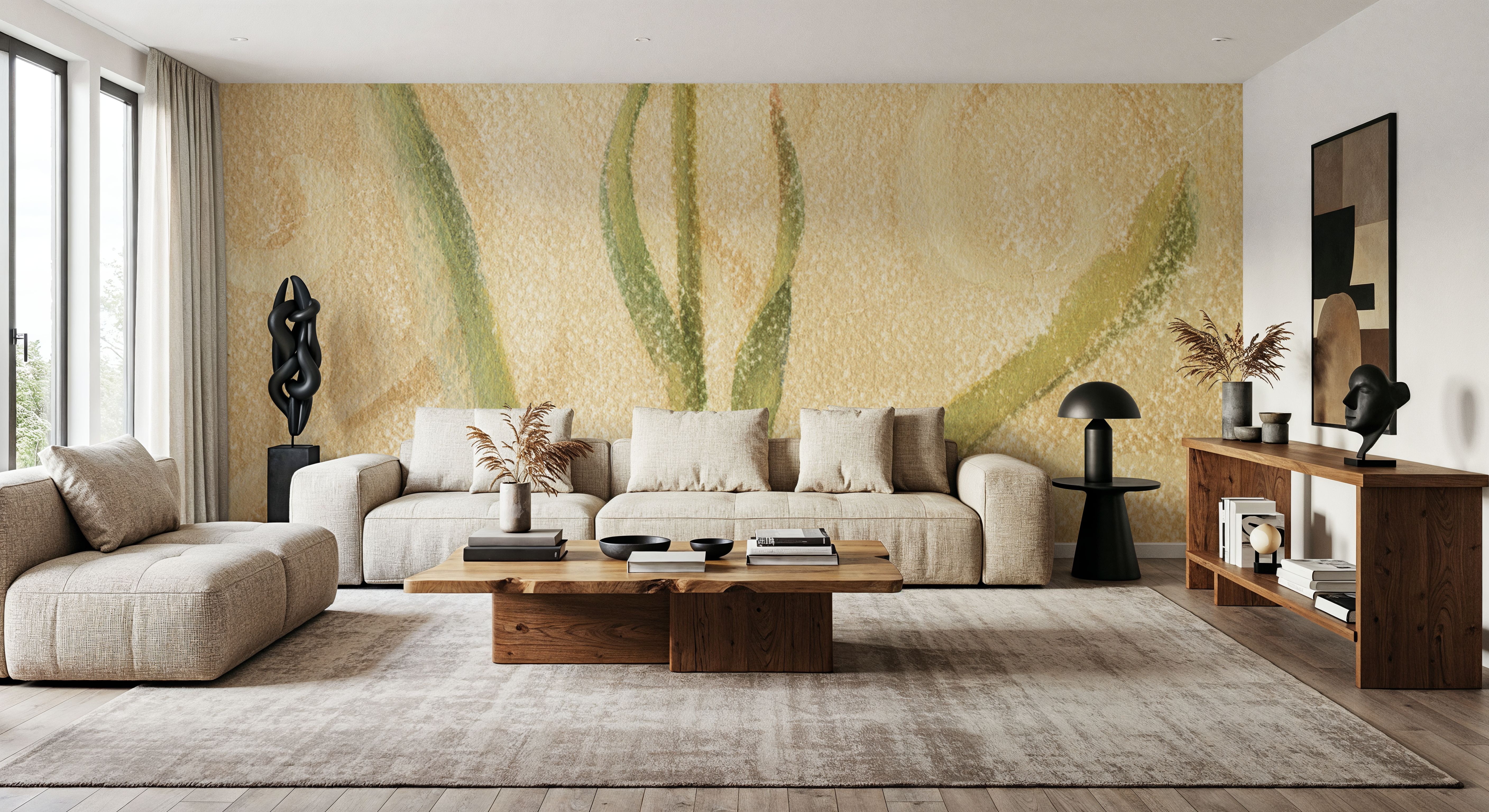 Vintage Tulip in Glass Vase