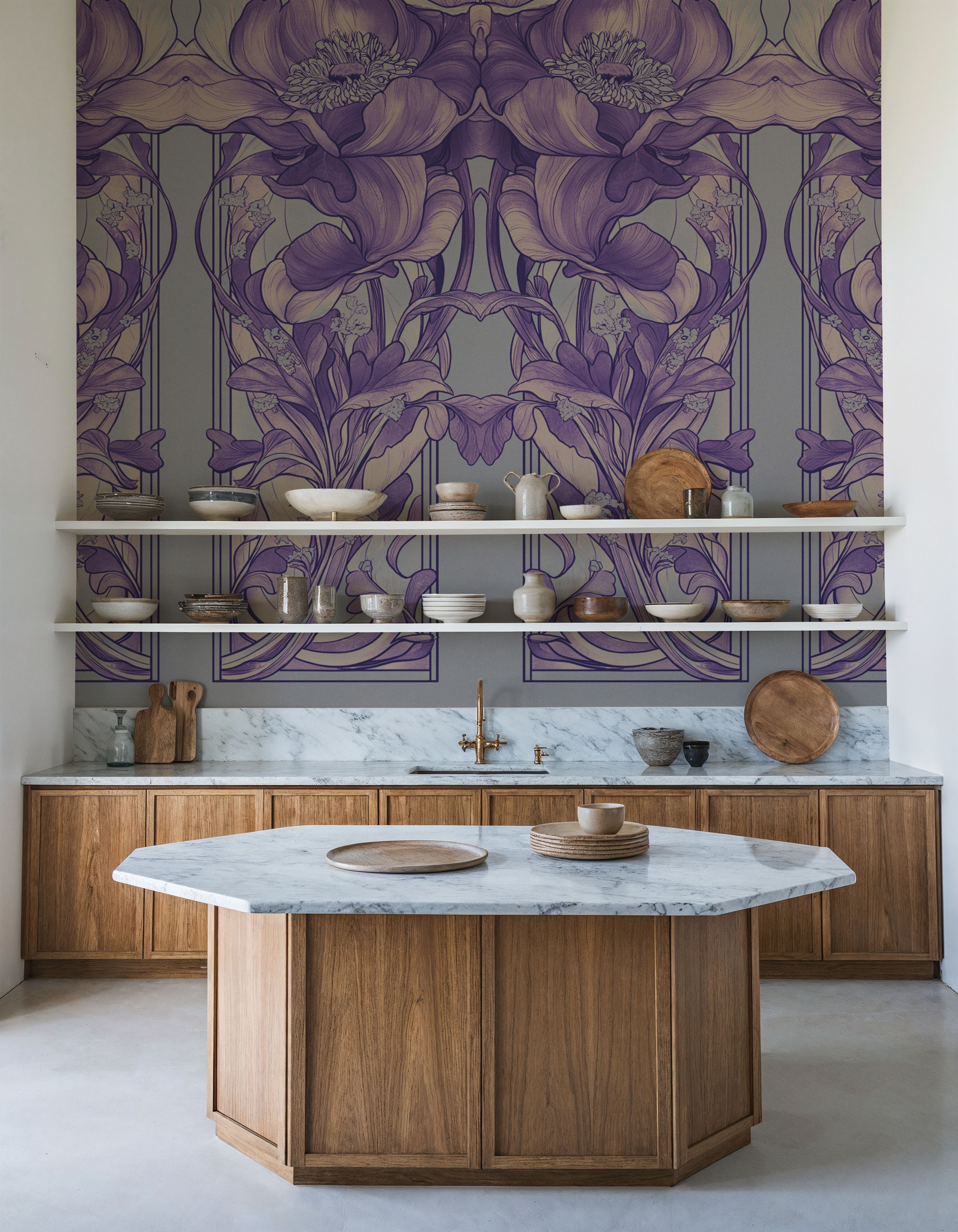 Escaping the Frame Purple