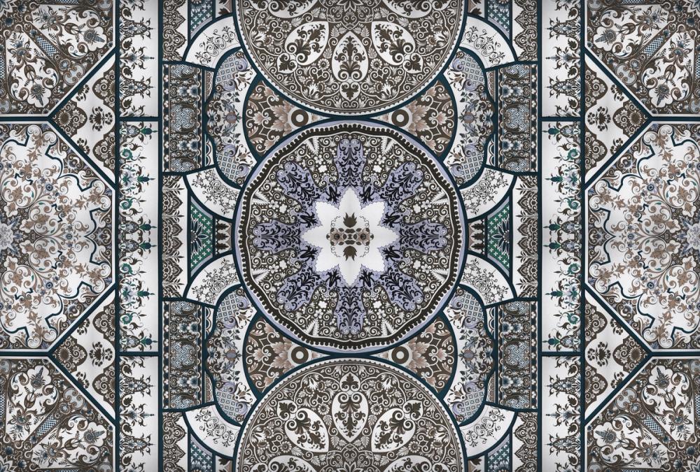 Eastern Tales, Brown & Lavender