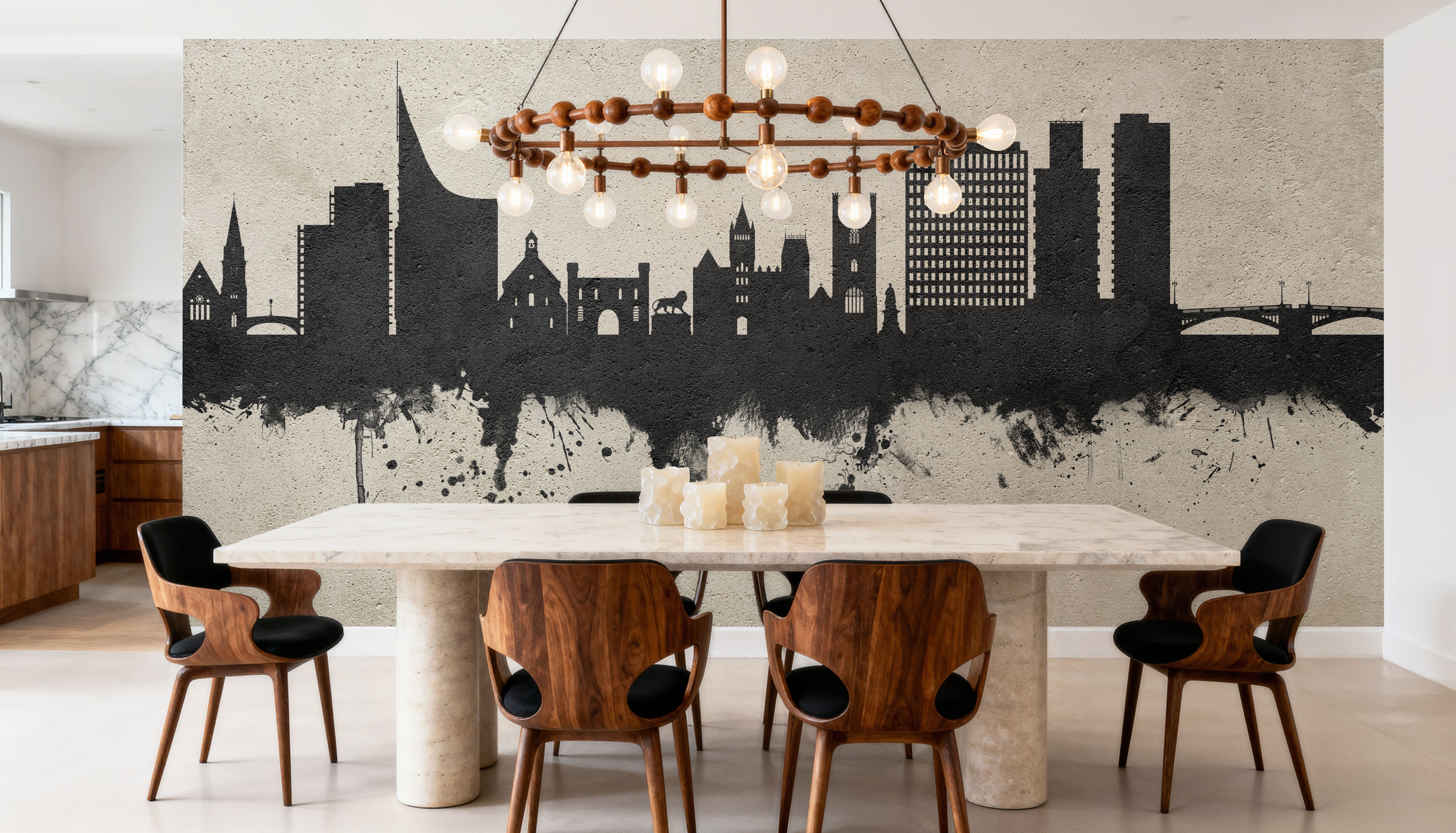 Reading England Skyline Concrete