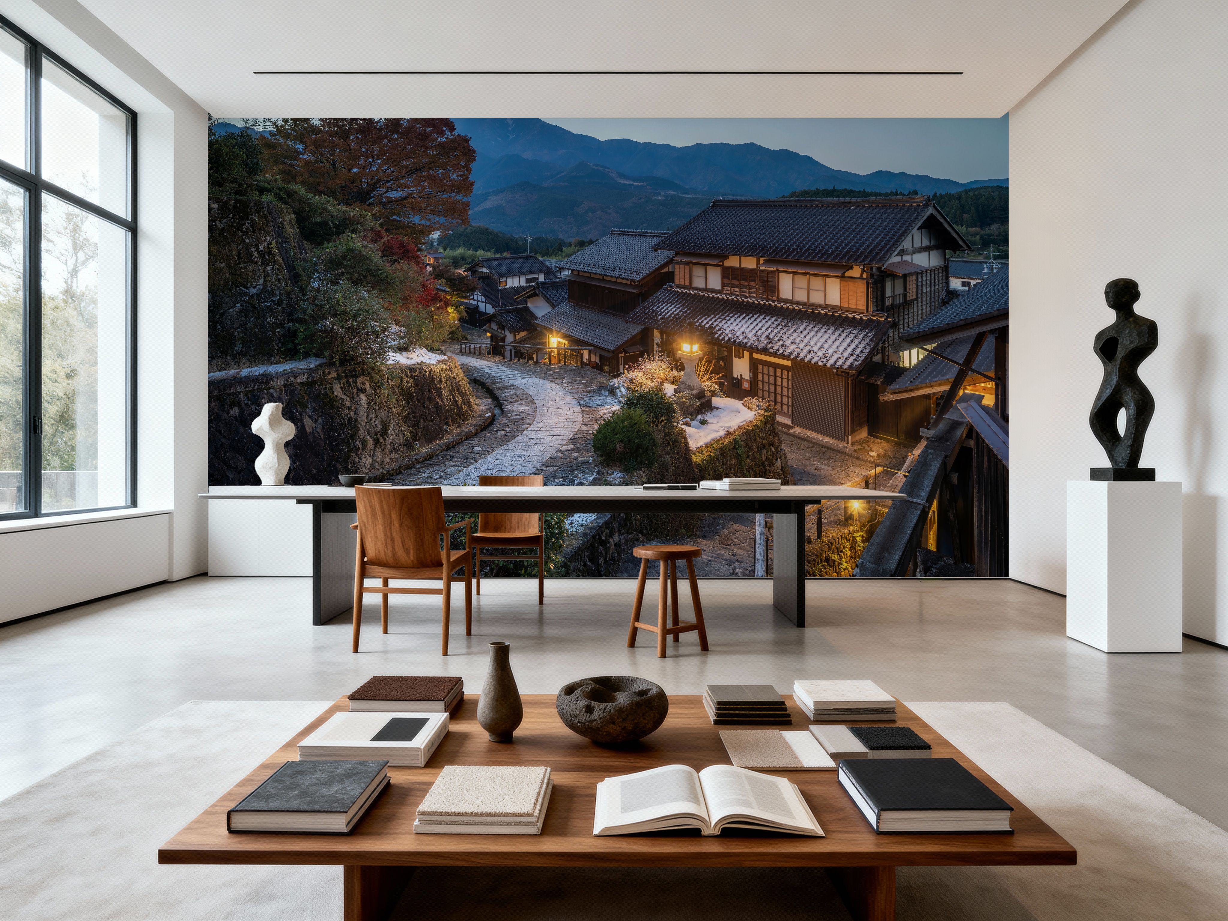 Magome town at Night