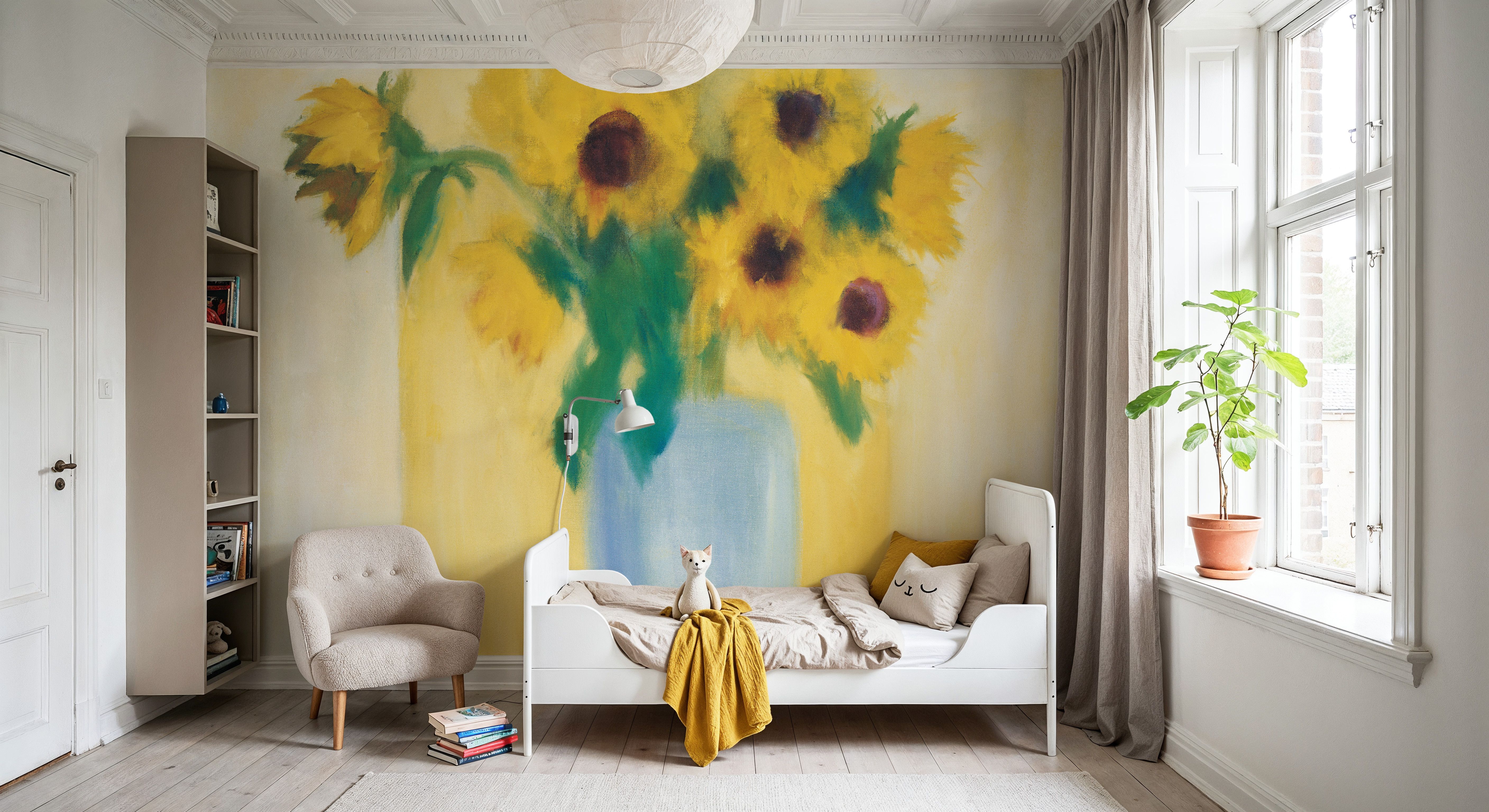 Sunflowers, Papier peint