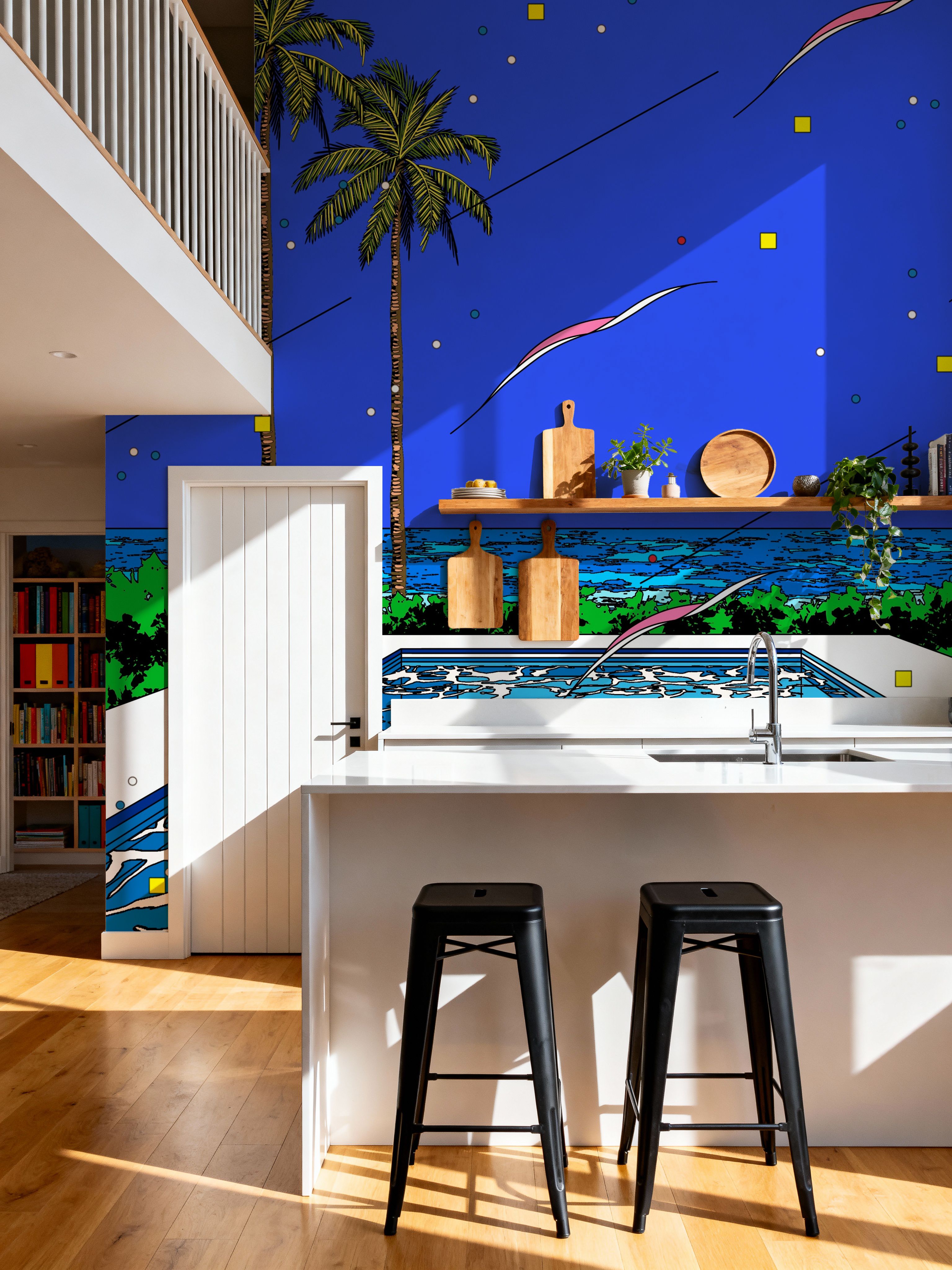 80's Retro Swimming Pool