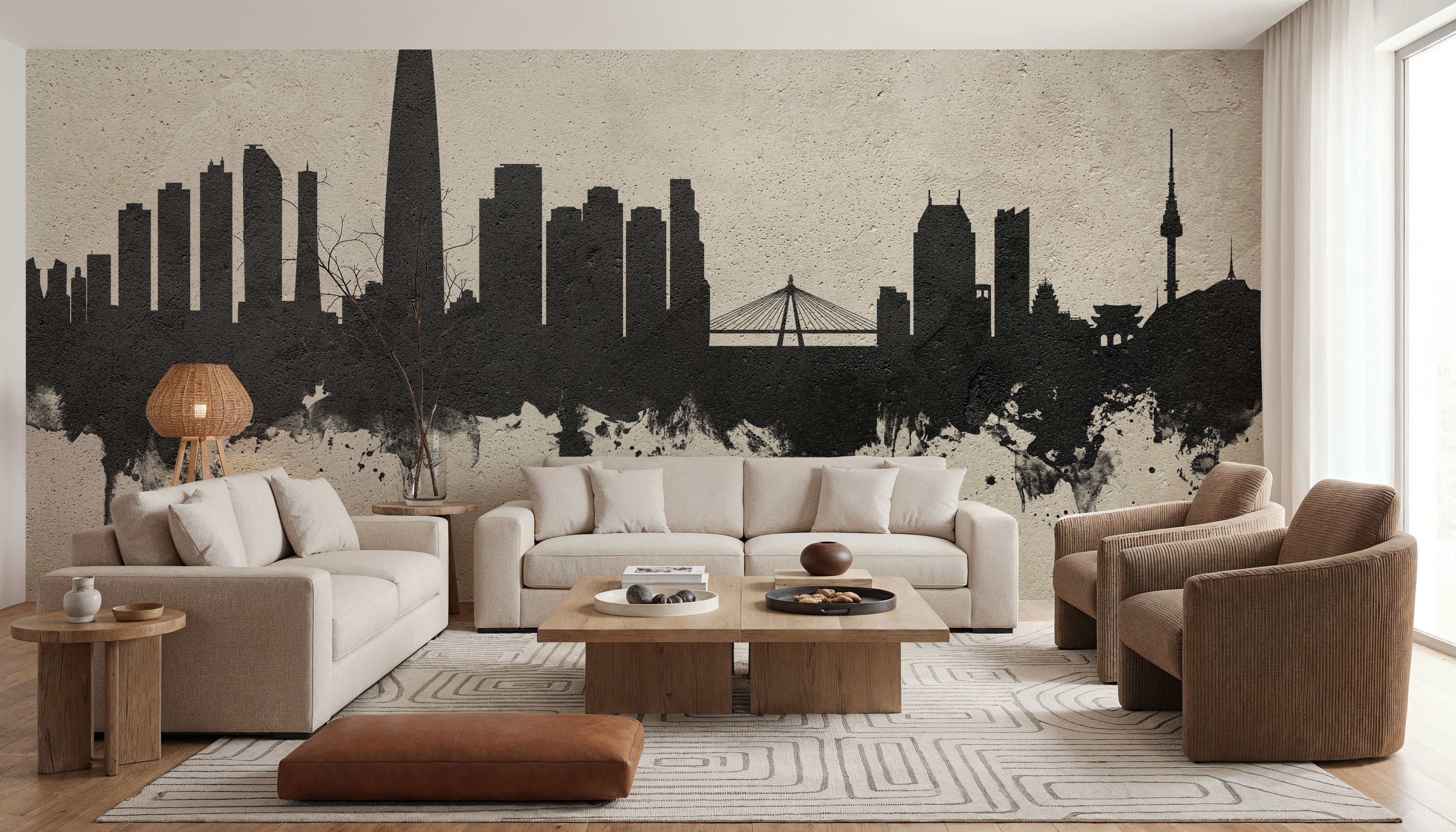 Seoul Skyline Concrete