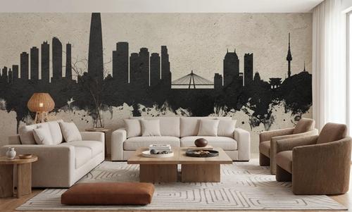 Seoul Skyline Concrete
