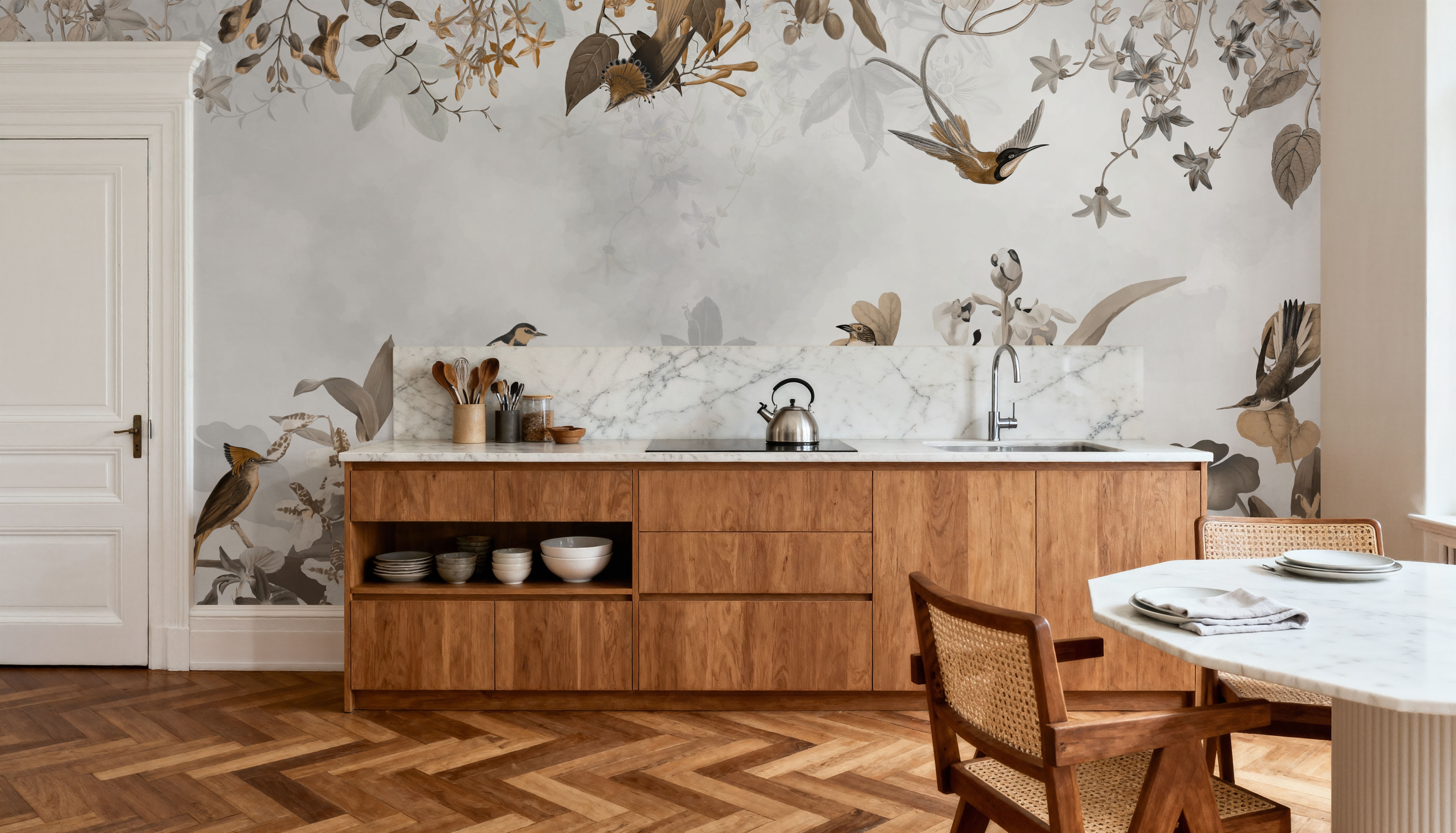 Paradise view Chilly, Papier peint