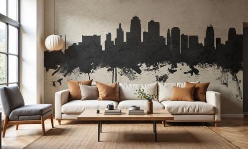 Kansas City Missouri Skyline Concrete