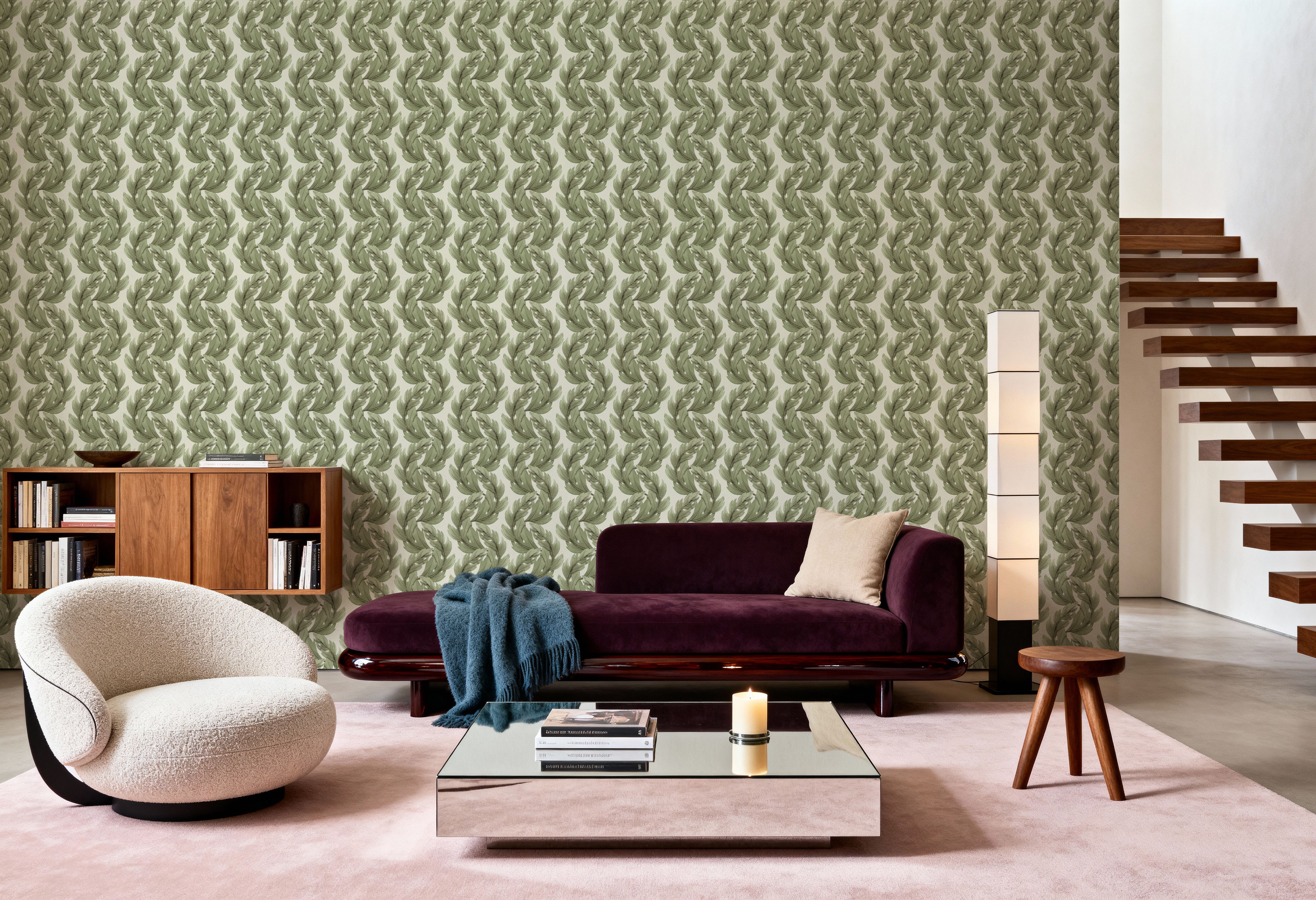 Verdant Plume, Olive