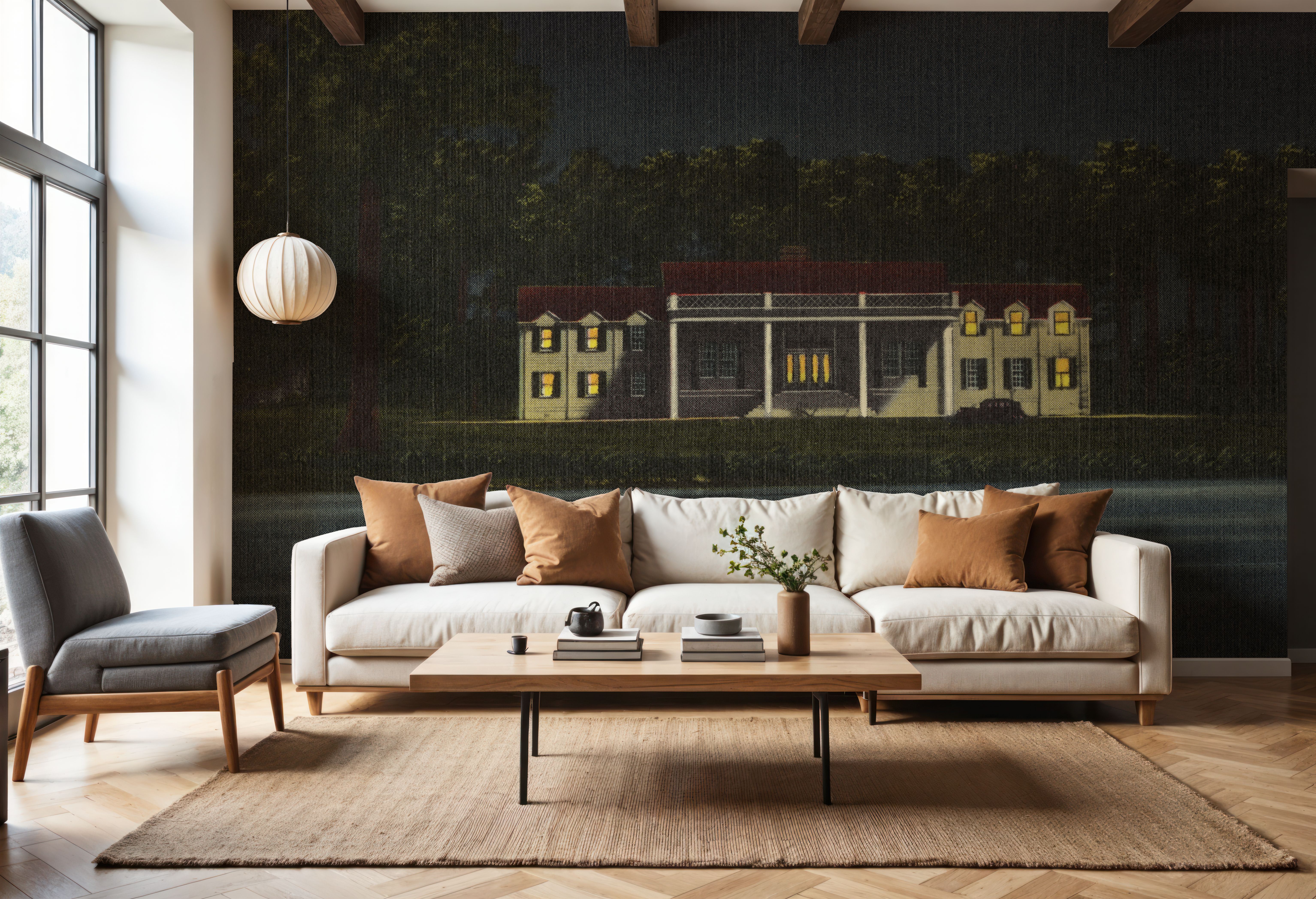 Greetings from the Lake - Screenprint Postcard