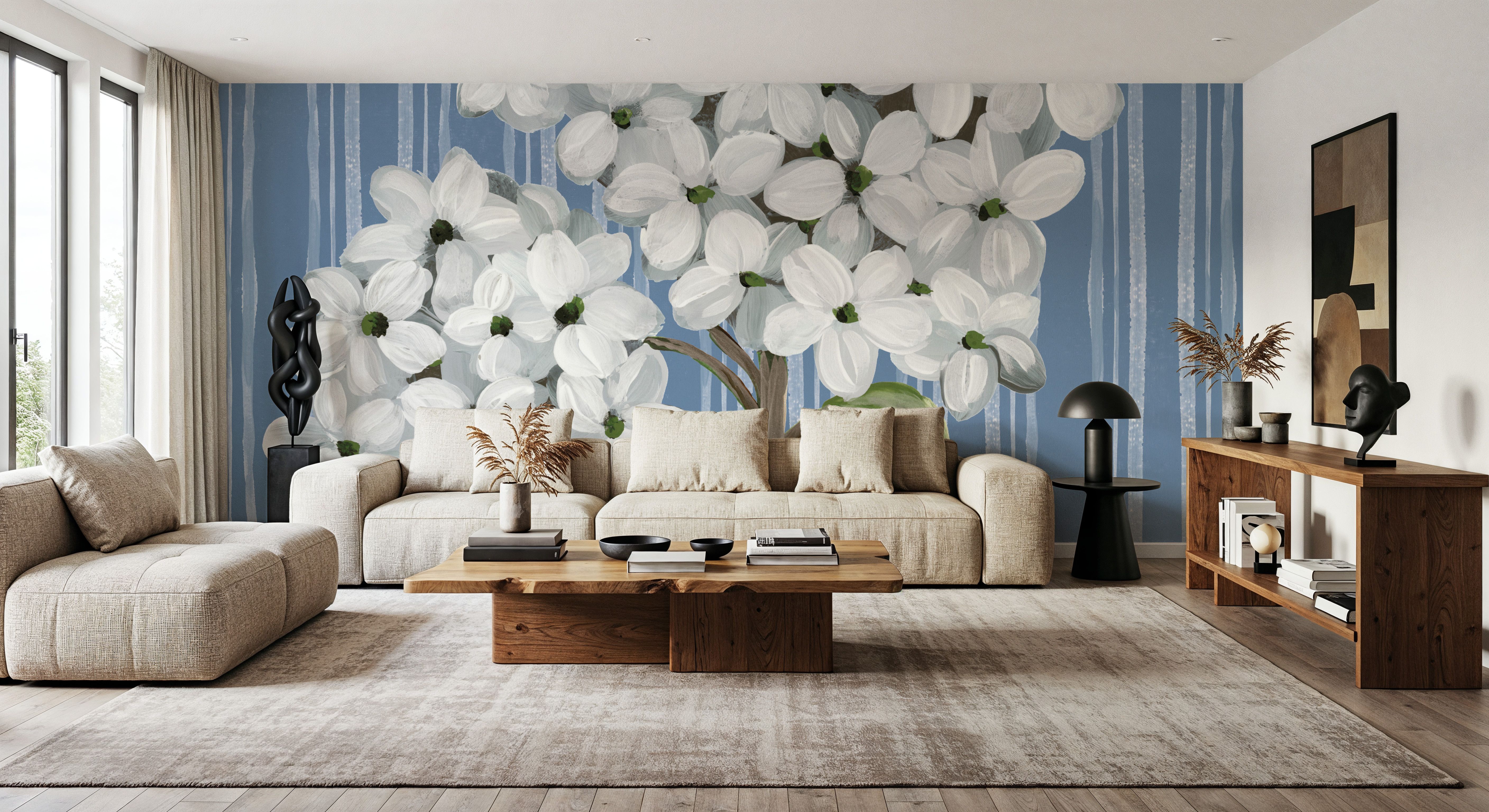 French Blue Hydrangeas II