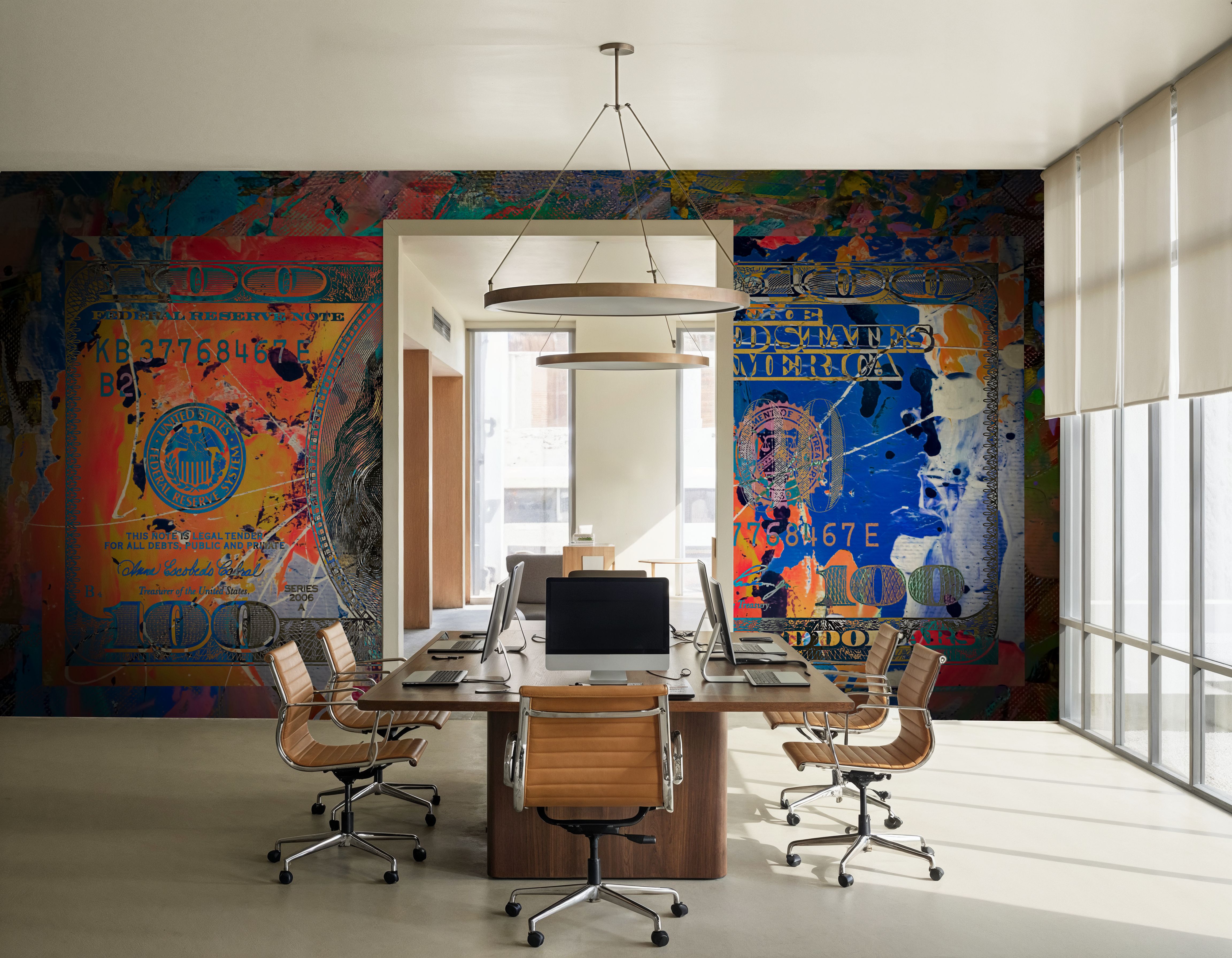 Grunge $100 Dollar Bill