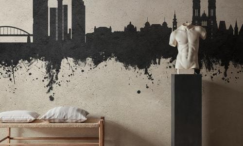 Zagreb Croatia Skyline Concrete