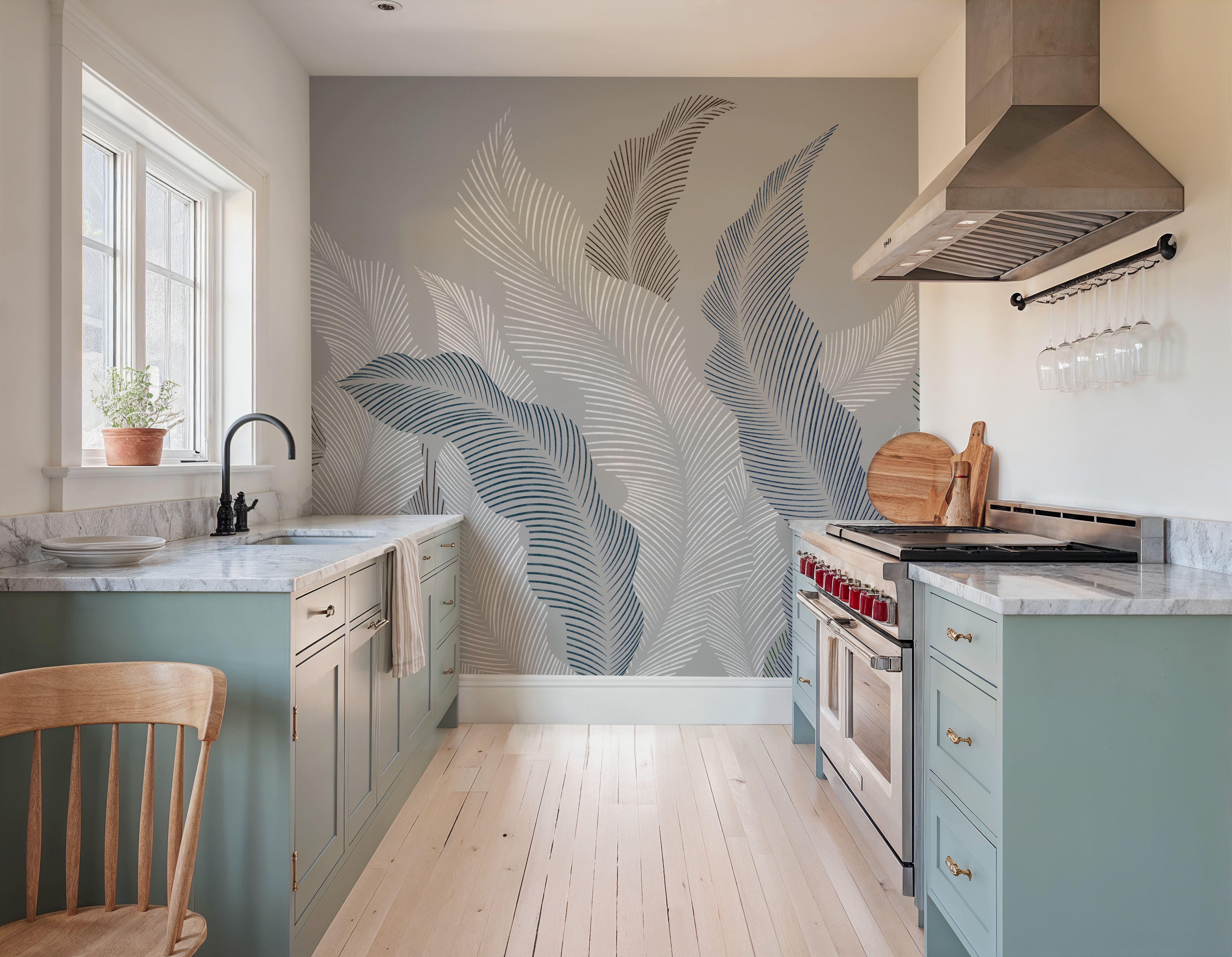 Foliage Flow, Stone, Tapéta