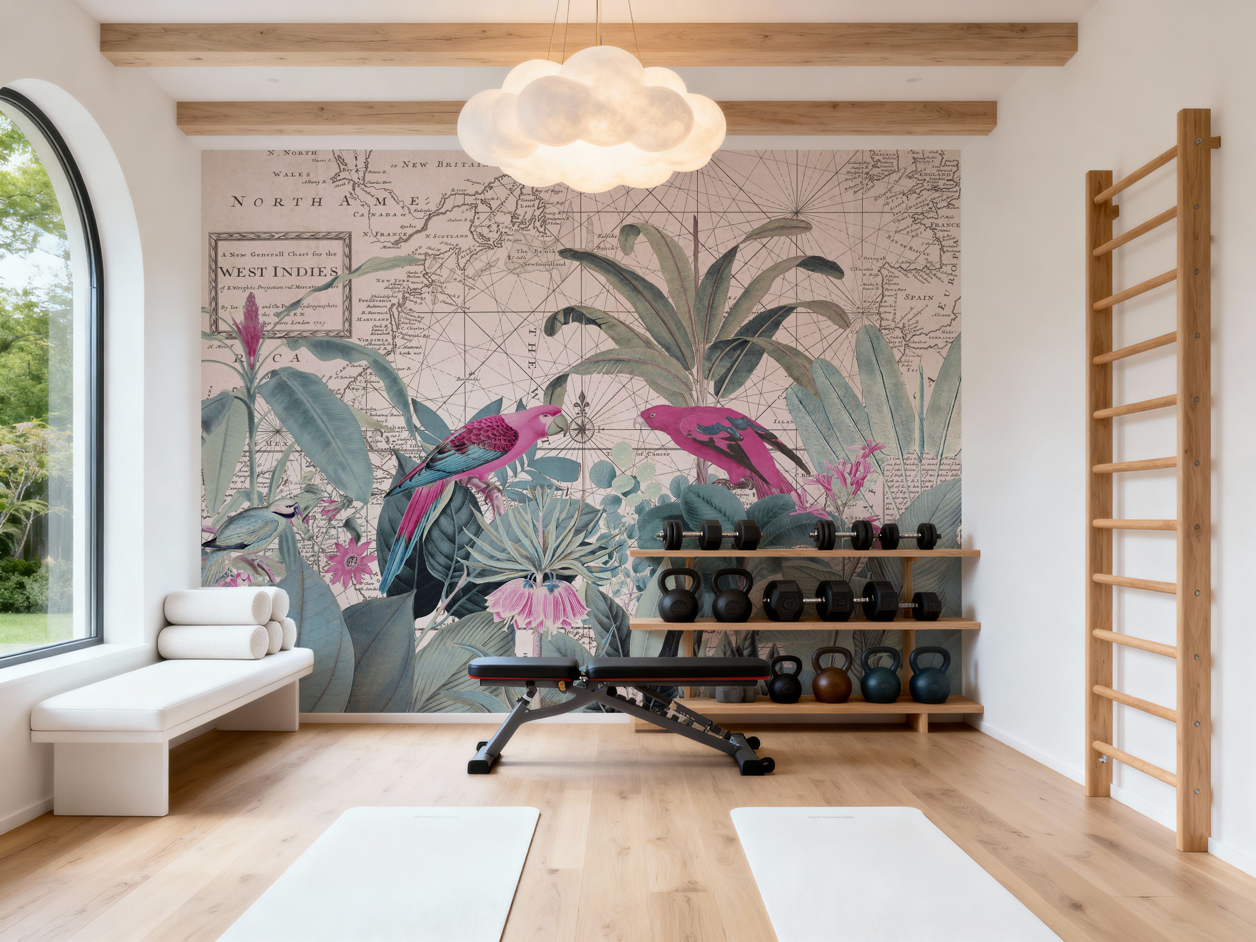 Exotic Wildlife VI-i, Wallpaper