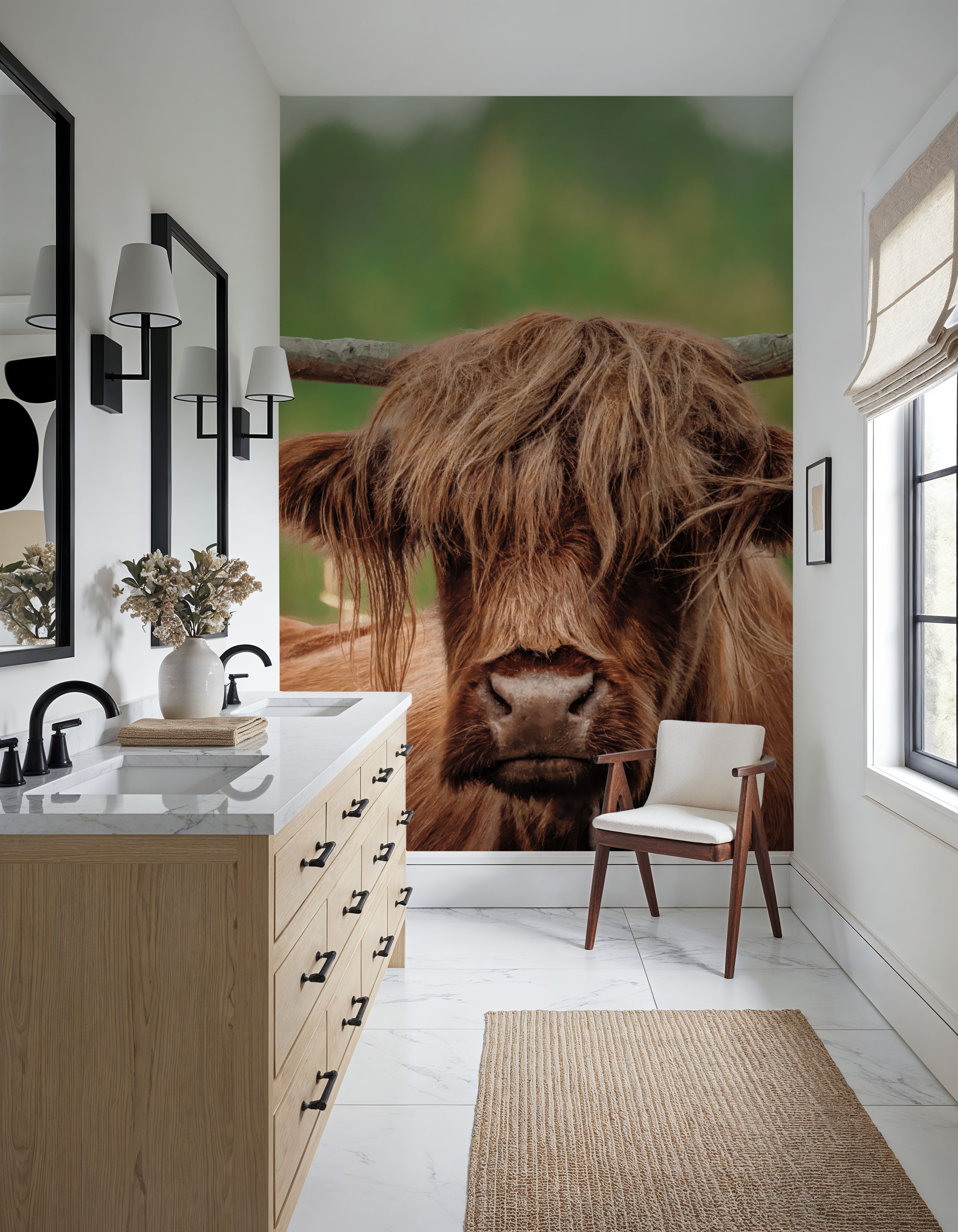 Highland Meadow Portrait