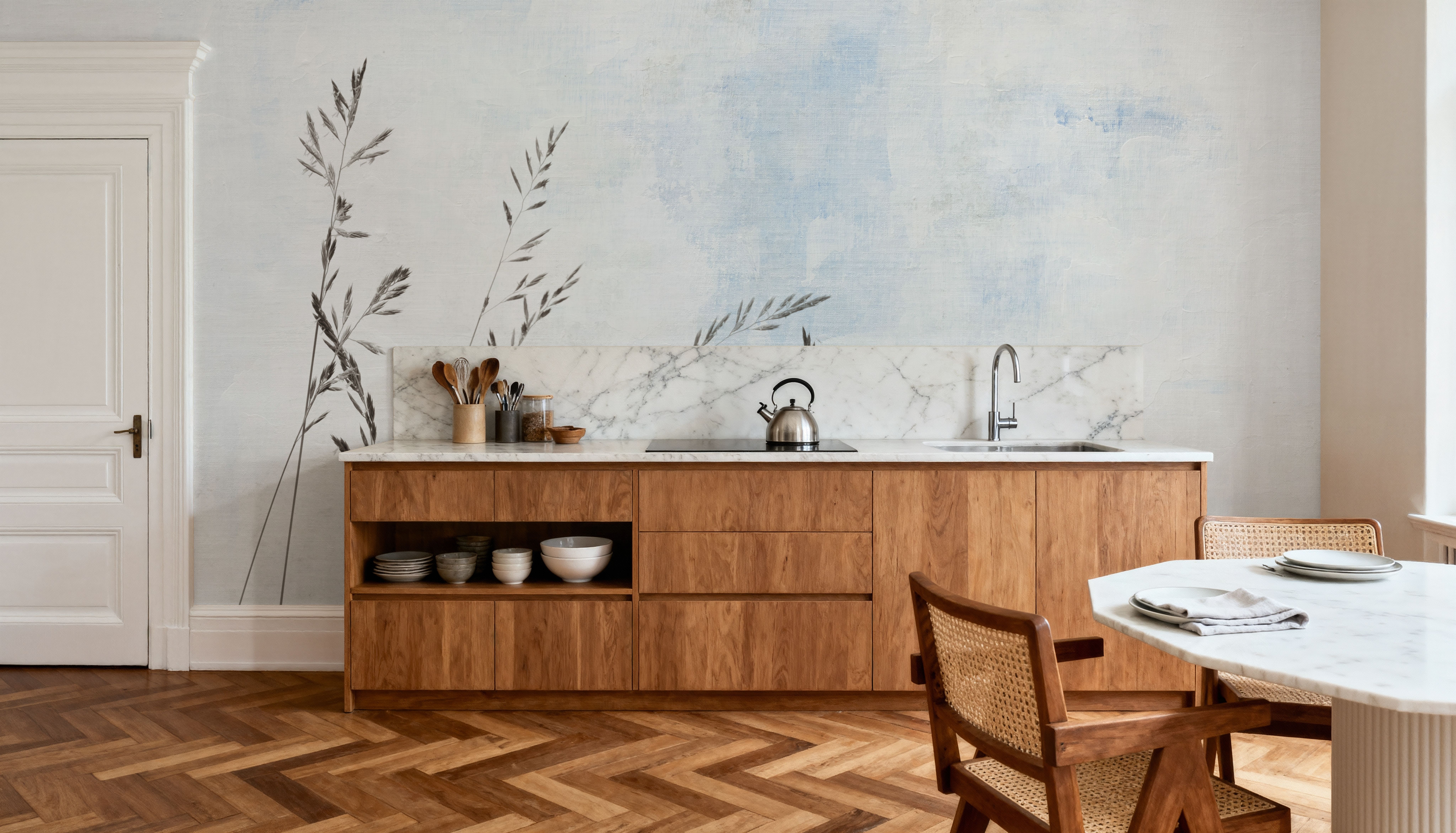 Daisy Meadow, Tapeten