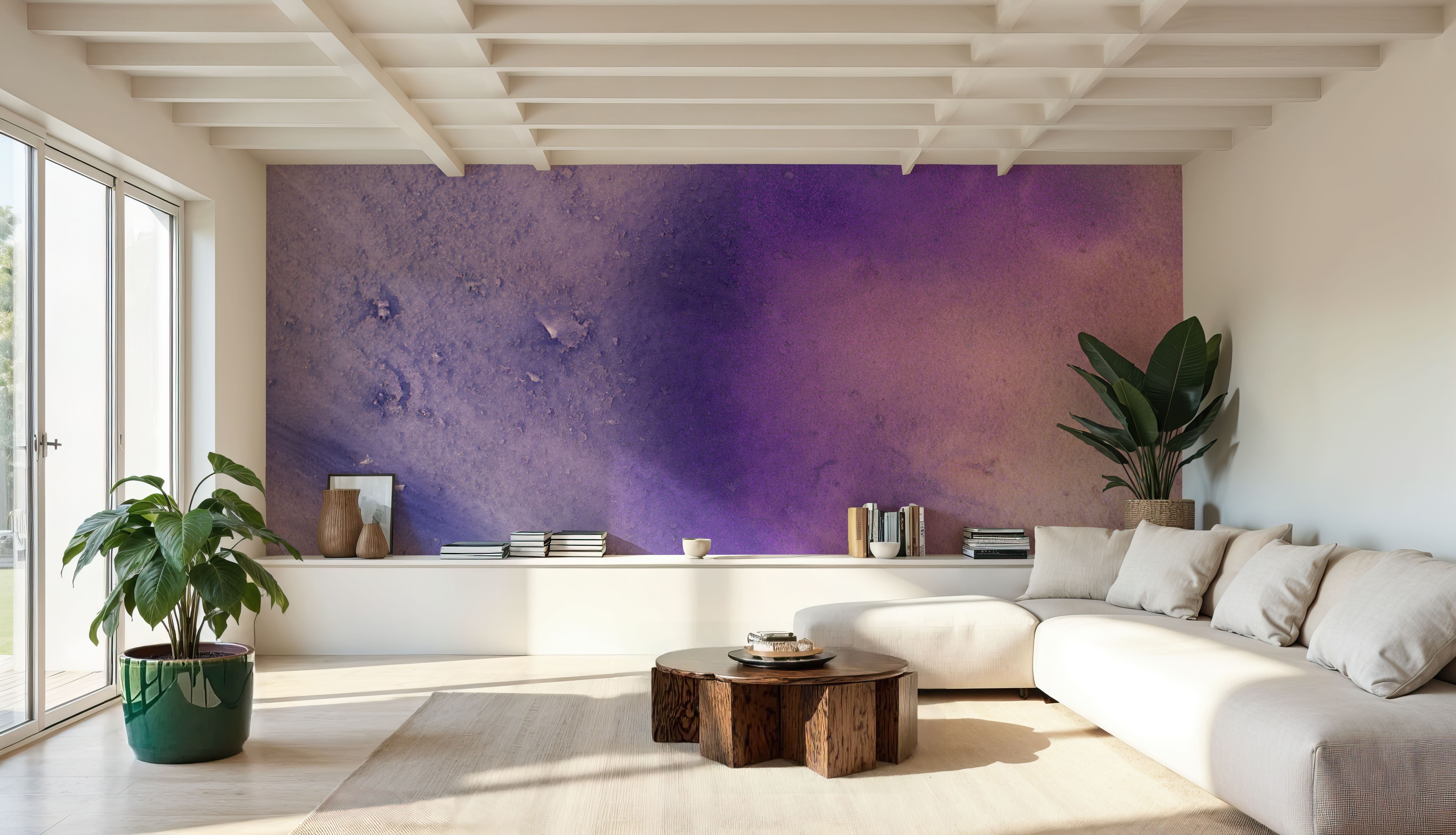 Fluid Purple, Wallpaper