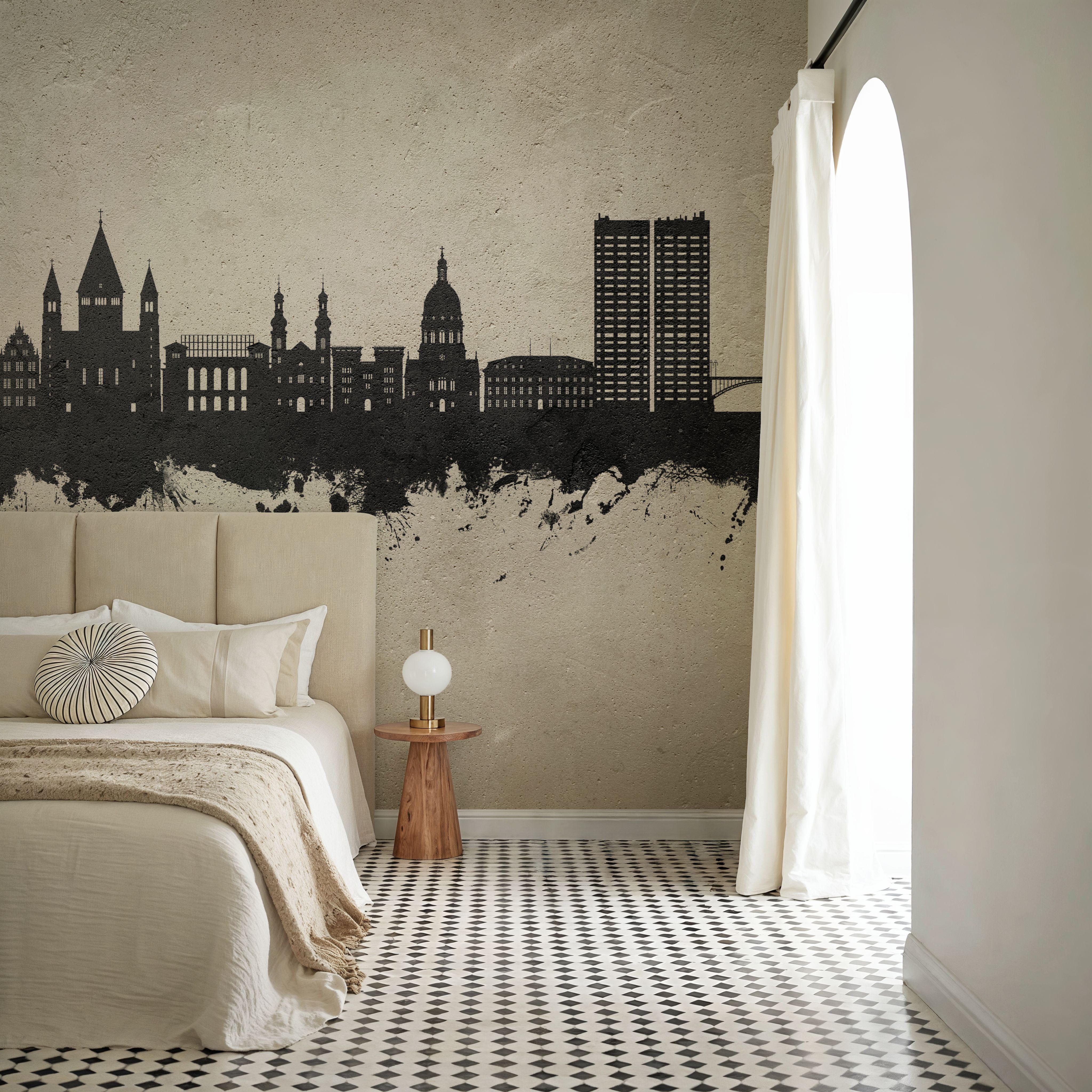 Mainz Germany Skyline Concrete