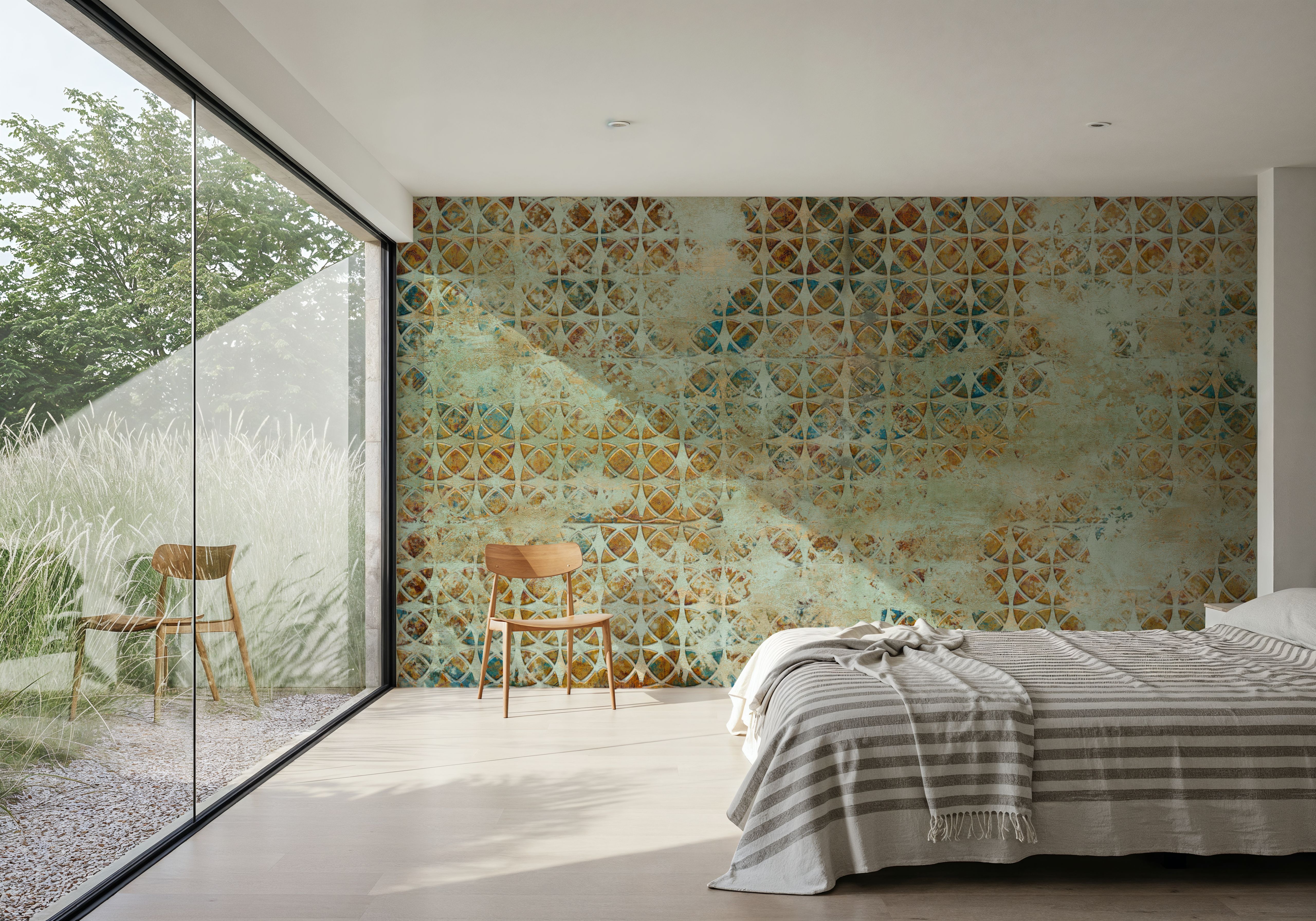 Rusty Mosaic , Tapeten